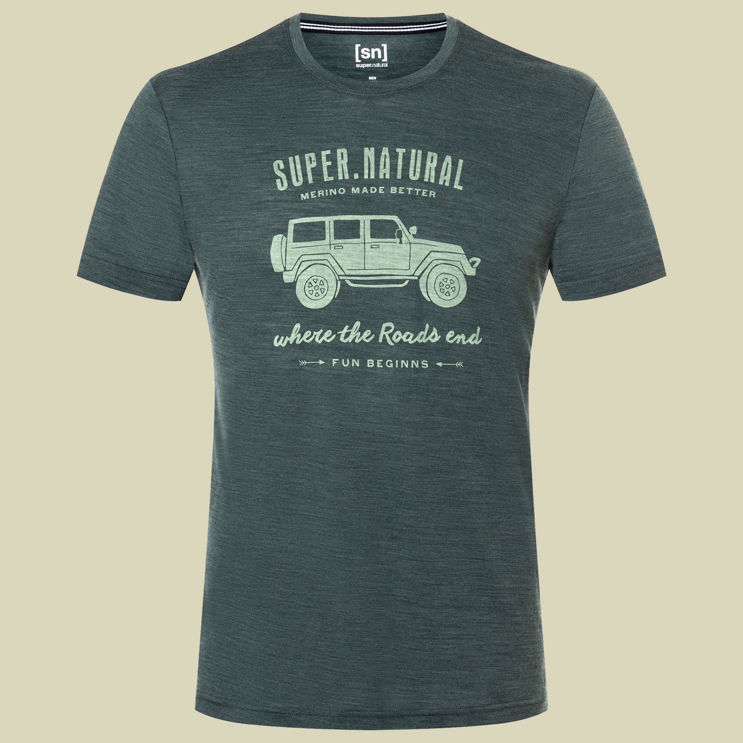 All Terrain Tee Men Größe M  Farbe urban chic melange