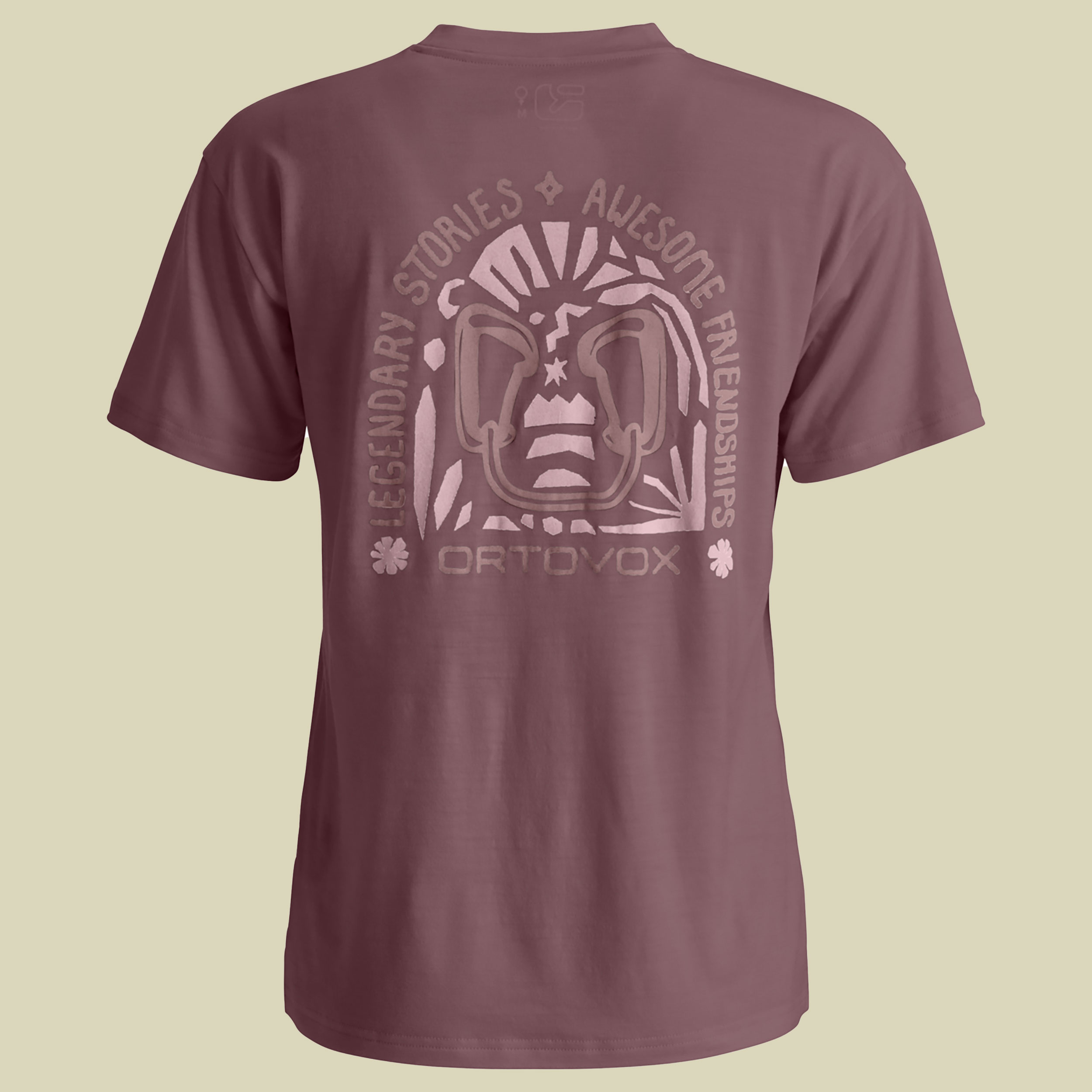 150 COOL Climbing Vibes TS Women S rot - chestnut