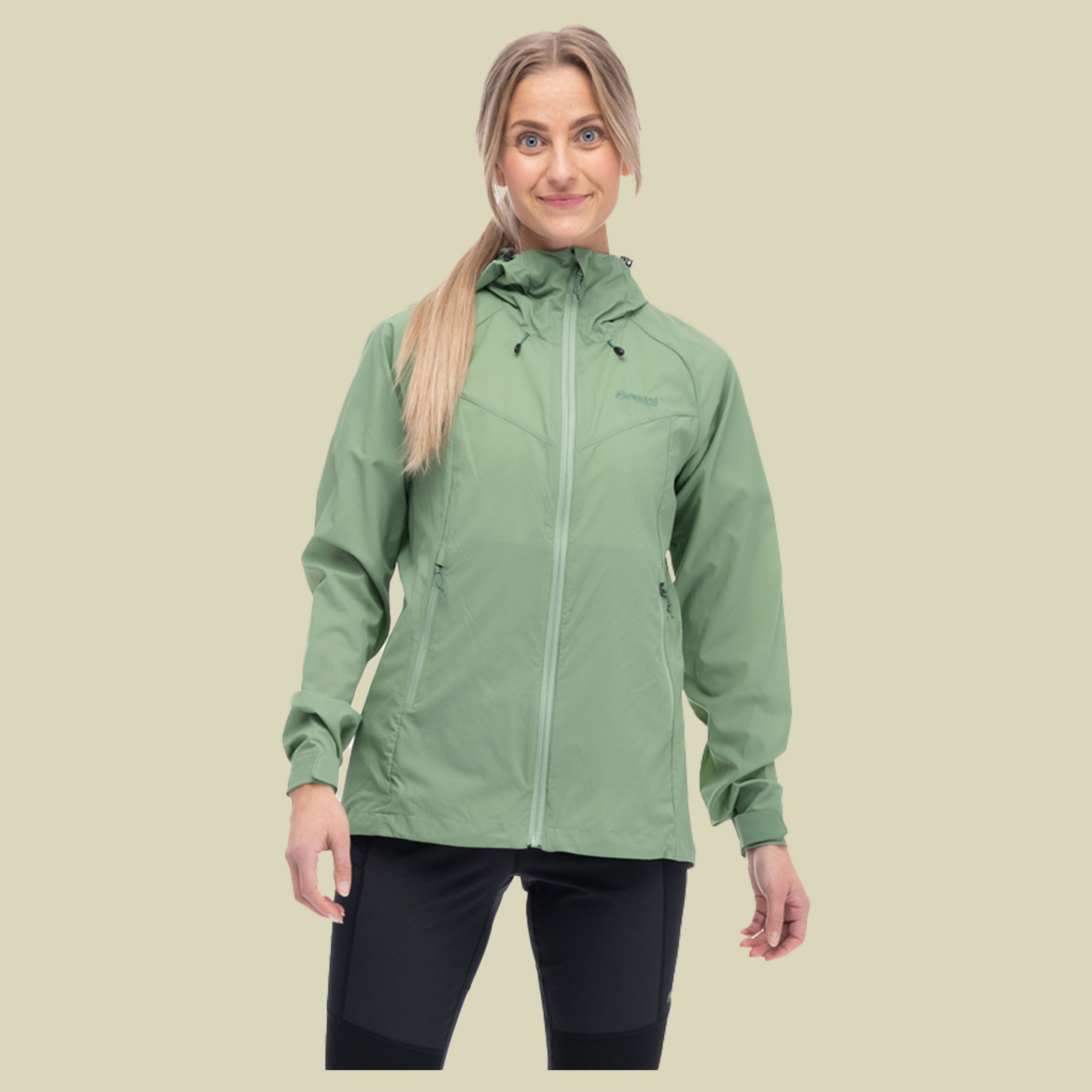 Skar Light Windbreaker Jacket Women Größe XS Farbe jade green