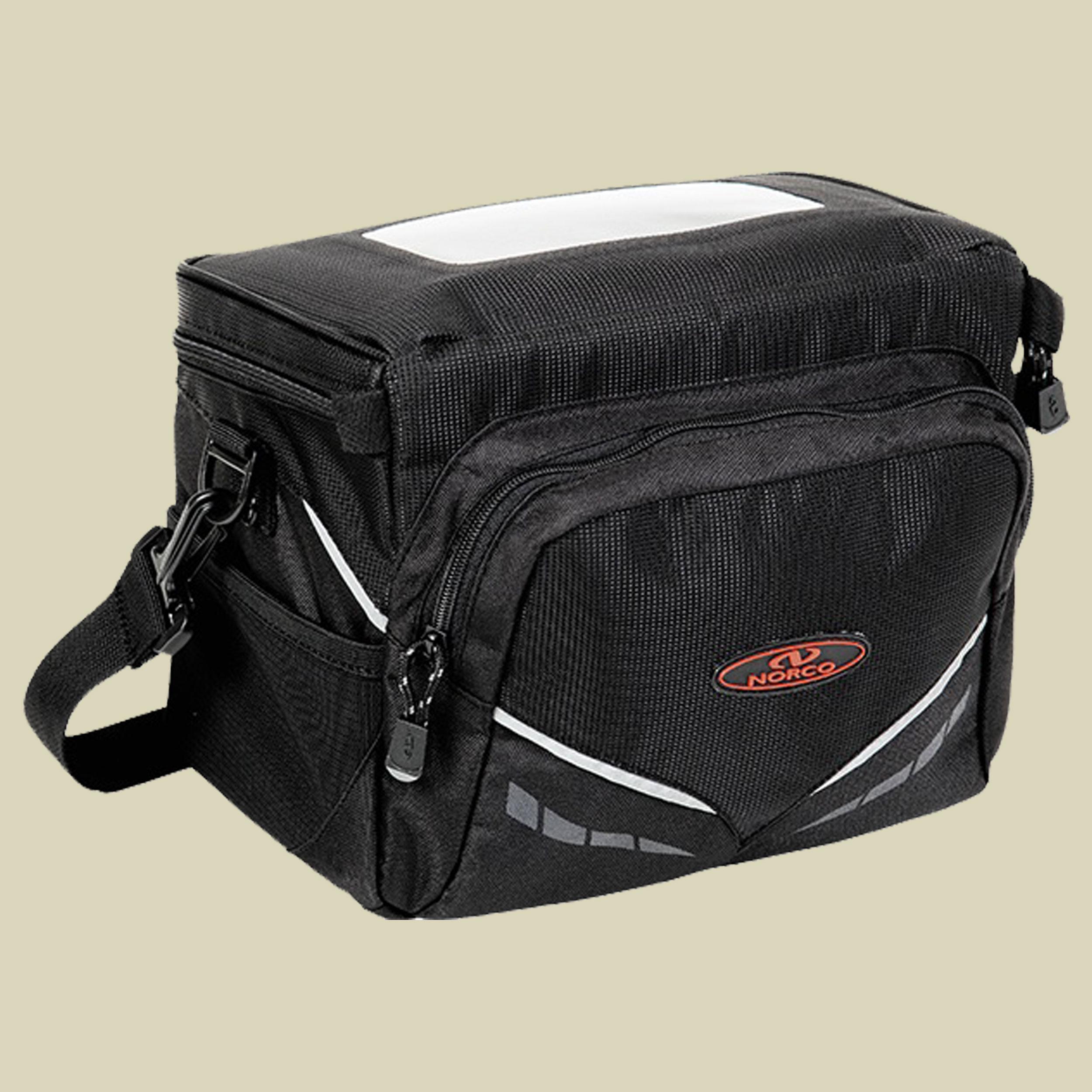 Frazer Lenkertasche Volumen 7,5 L Farbe schwarz