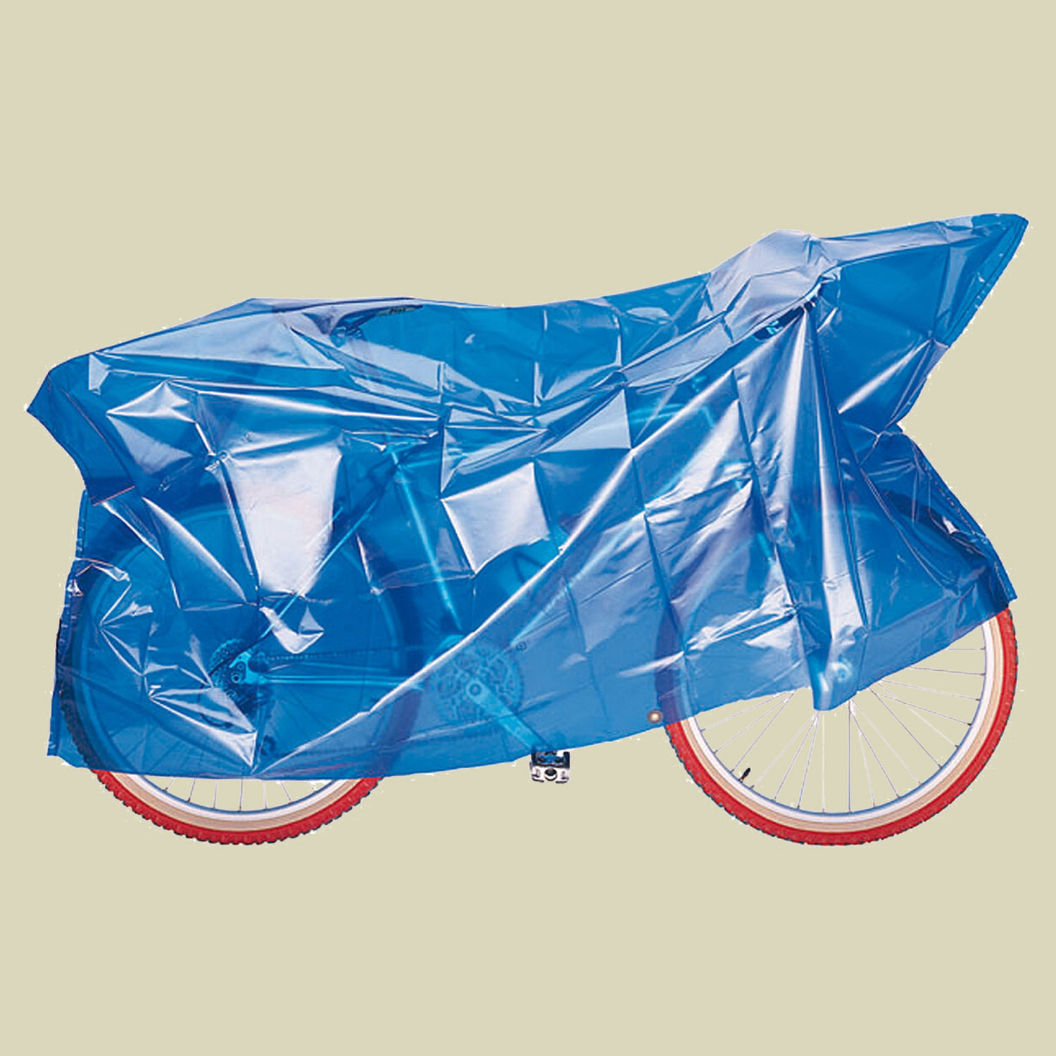 Fahrrad-Garage Größe: 100x200cm Farbe blau