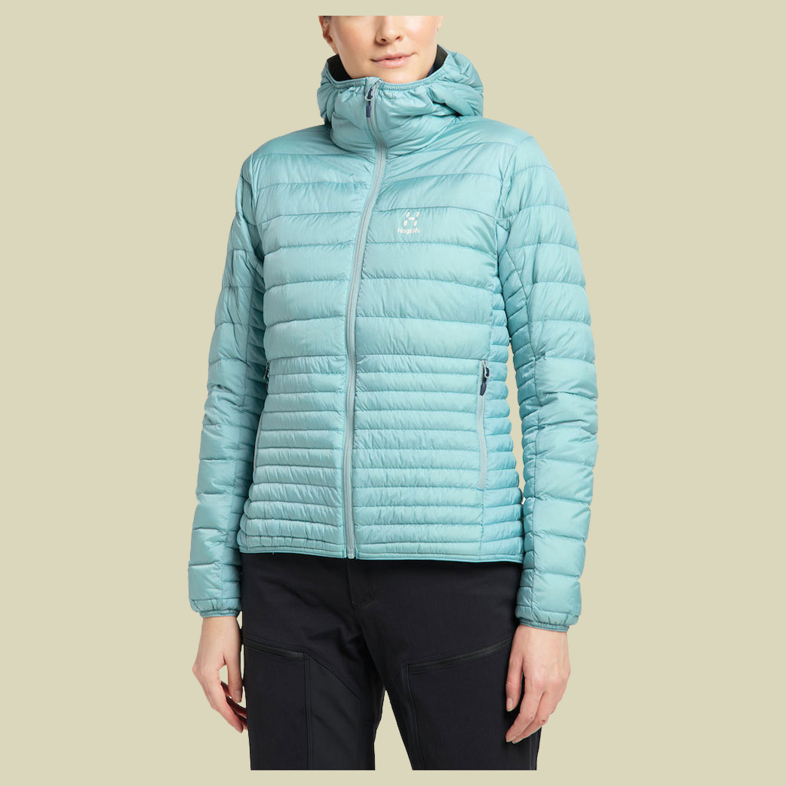 Micro Nordic Down Hood Women Größe M  Farbe frost blue