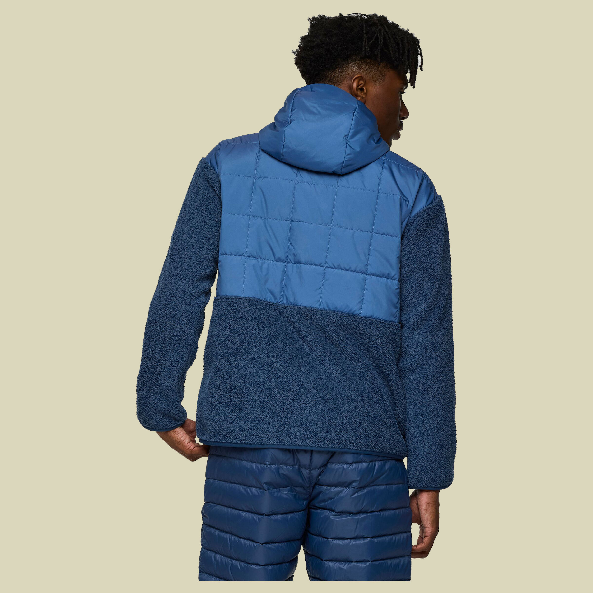 Trico Hybrid Hooded Jacket Men S blau - deep sea