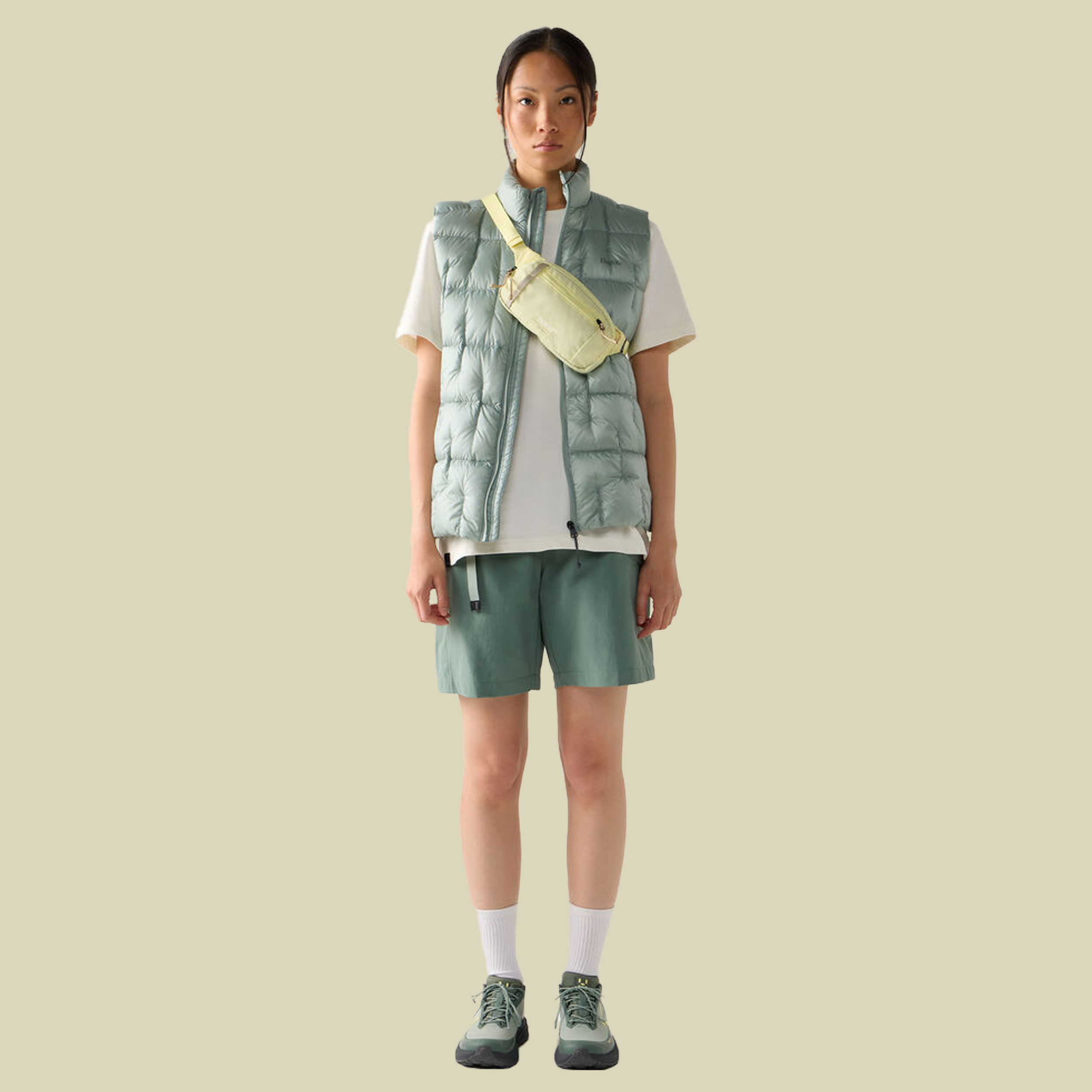 Hede Shorts Women 42 grün - chlorophyll green