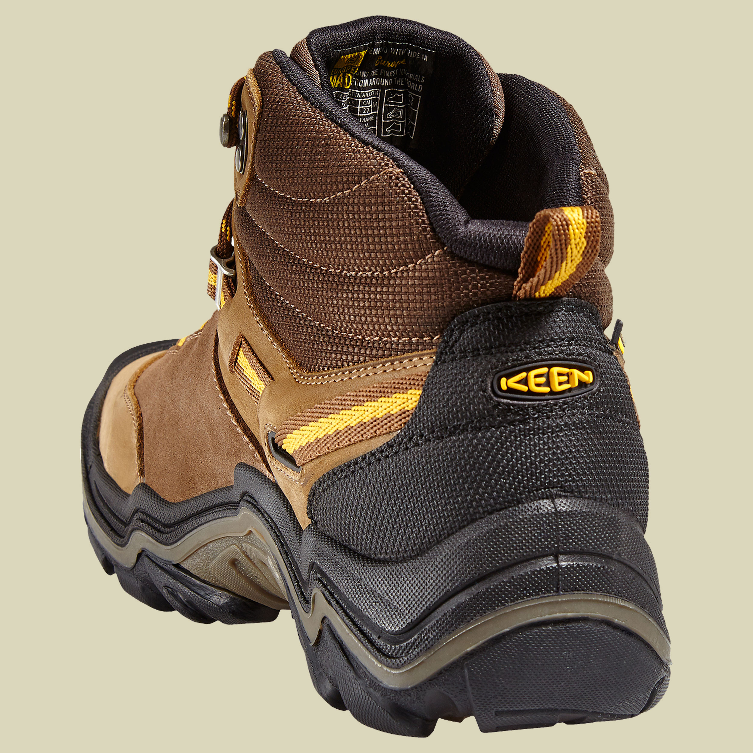 Wanderer Mid WP Men Größe UK 7,5 Farbe earth-golden yellow