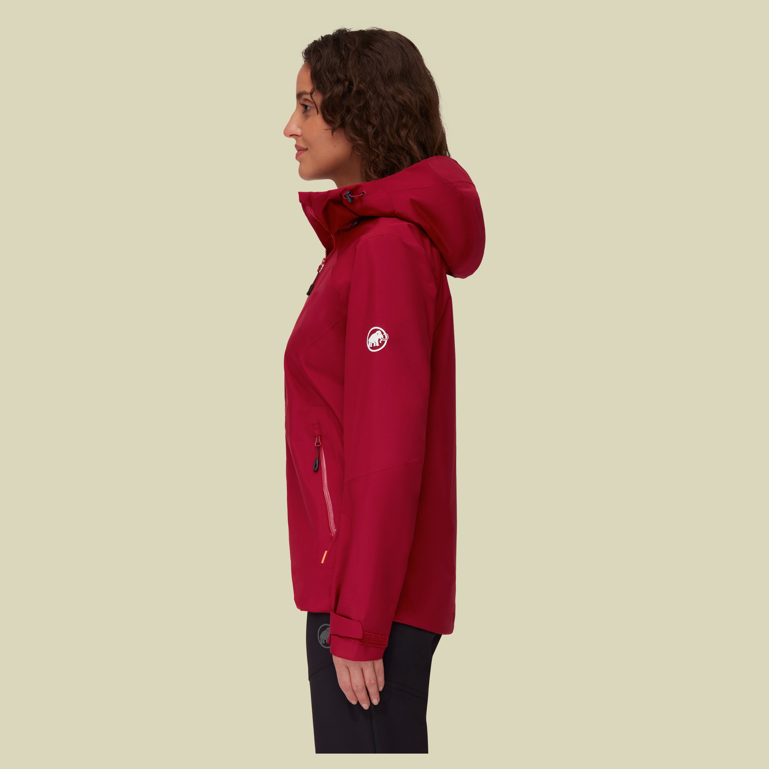 Convey Tour HS Hooded Jacket Women Größe M  Farbe blood red-black