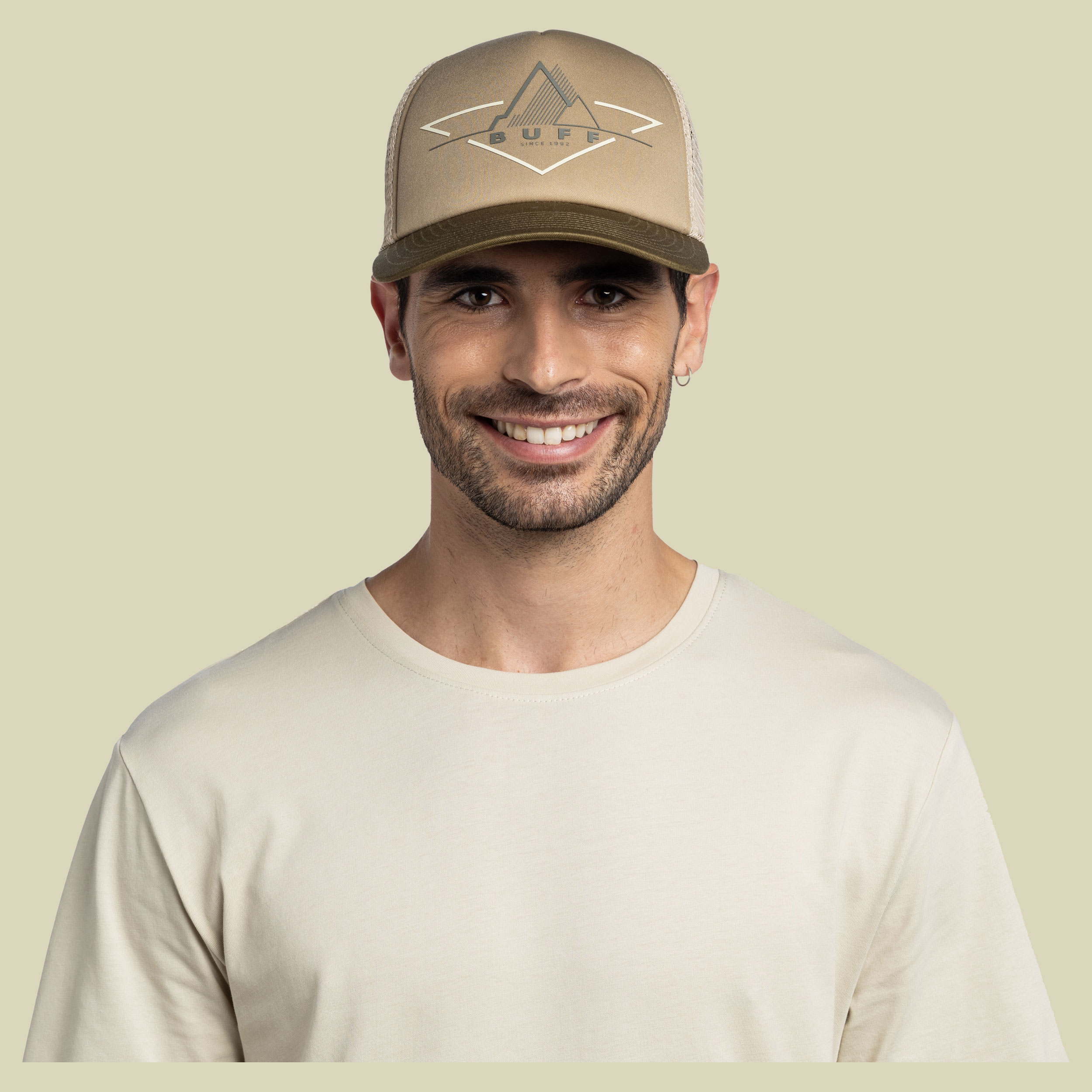 Trucker Cap grün L-XL - brak khaki