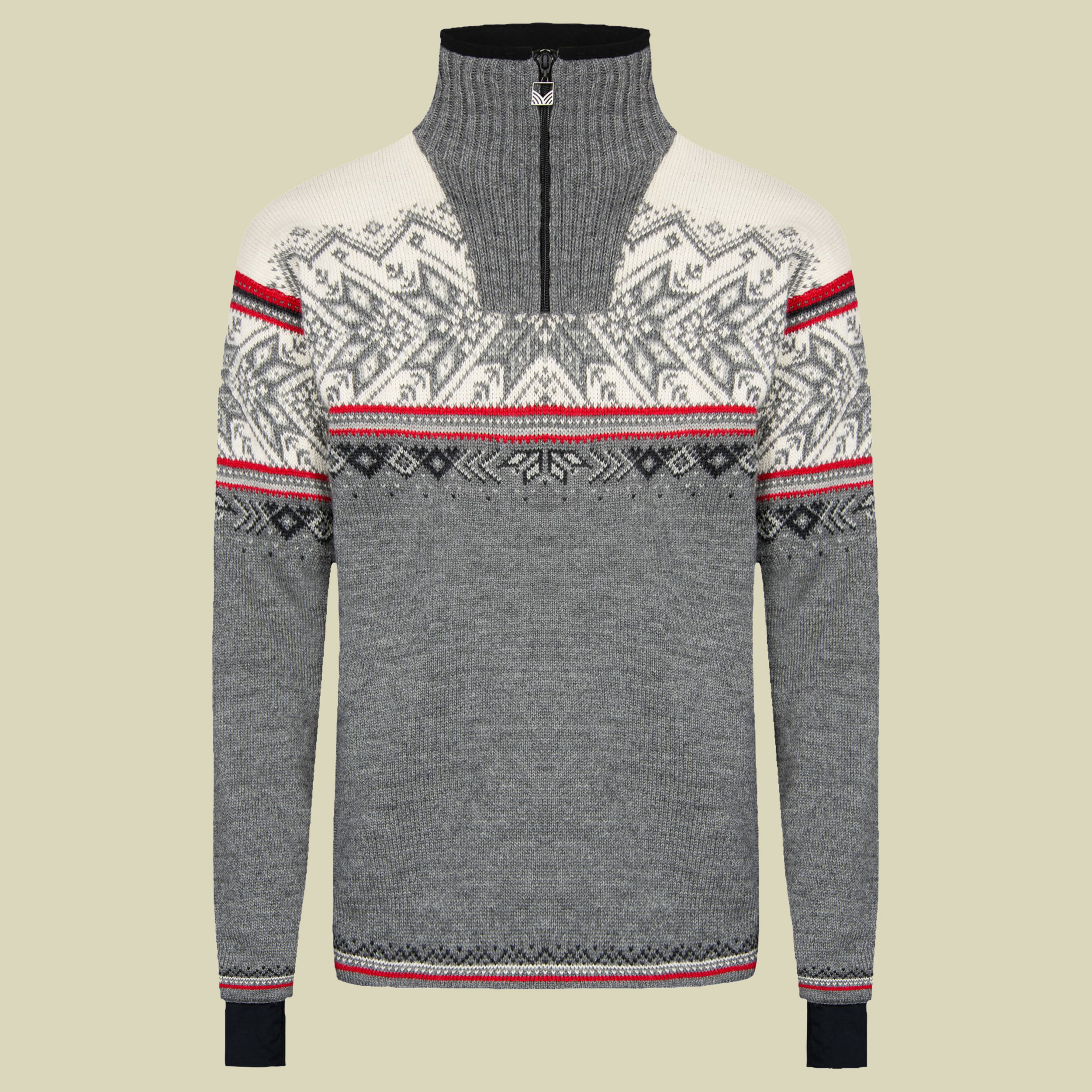 Vail Weatherproof Sweater Men Größe XL Farbe smoke/raspberry/offwhite