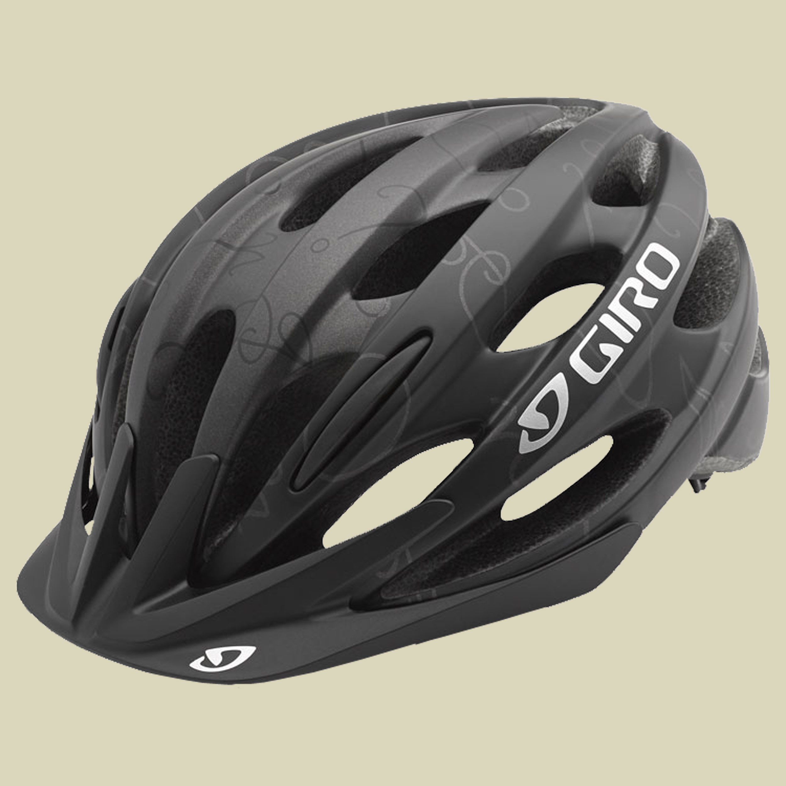 Verona Kopfumfang Unisize 50-57 cm Farbe matte black scrawl