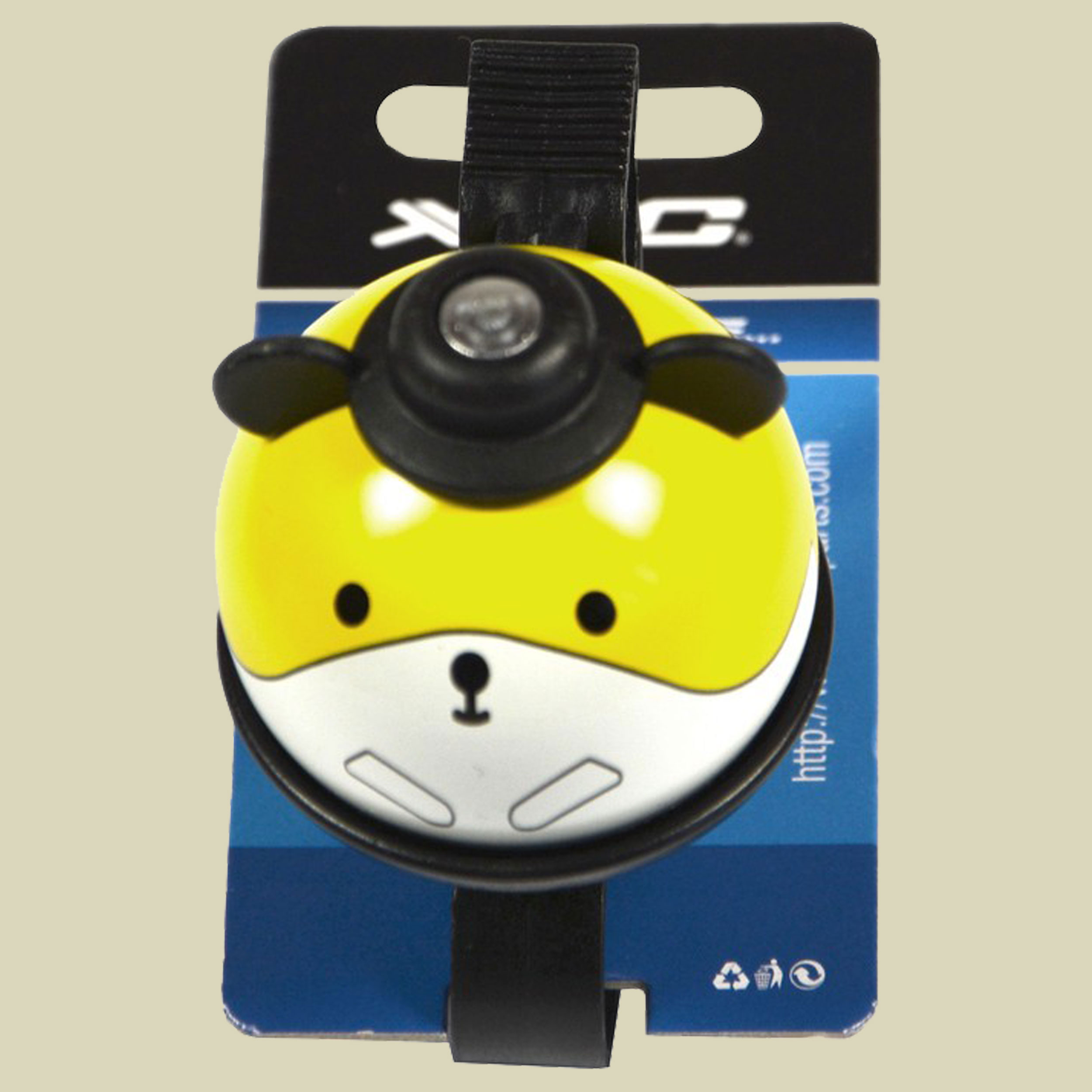 XLC Kinderglocke Maus Farbe Maus gelb