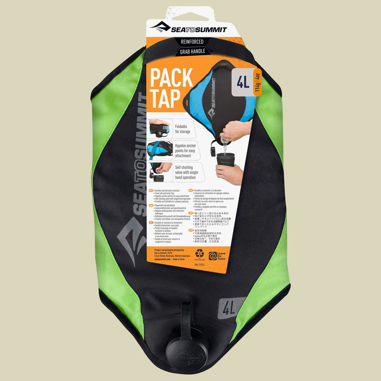 Pack Tap Volumen 4 Farbe green / black