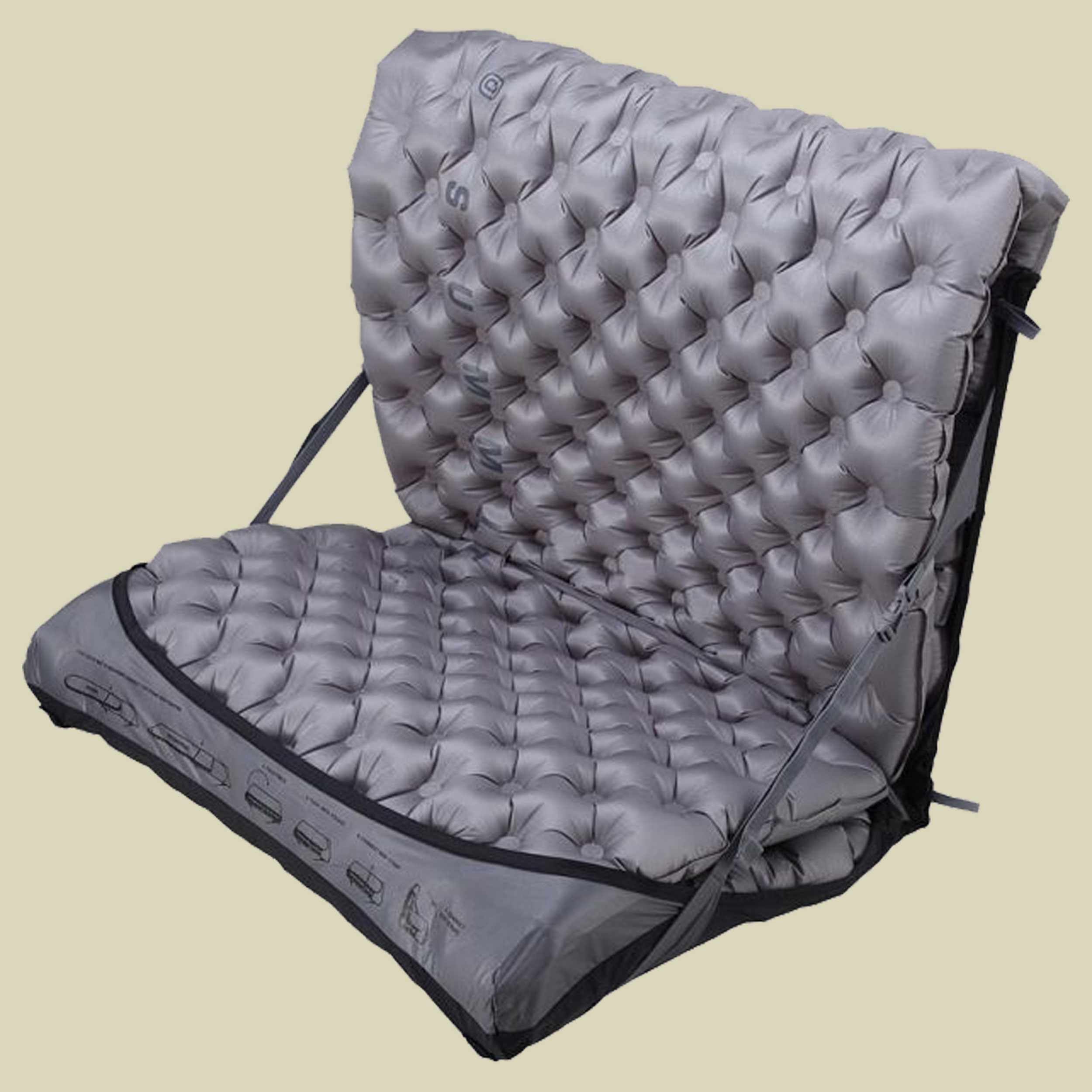 Air Chair Größe large Farbe black/grey