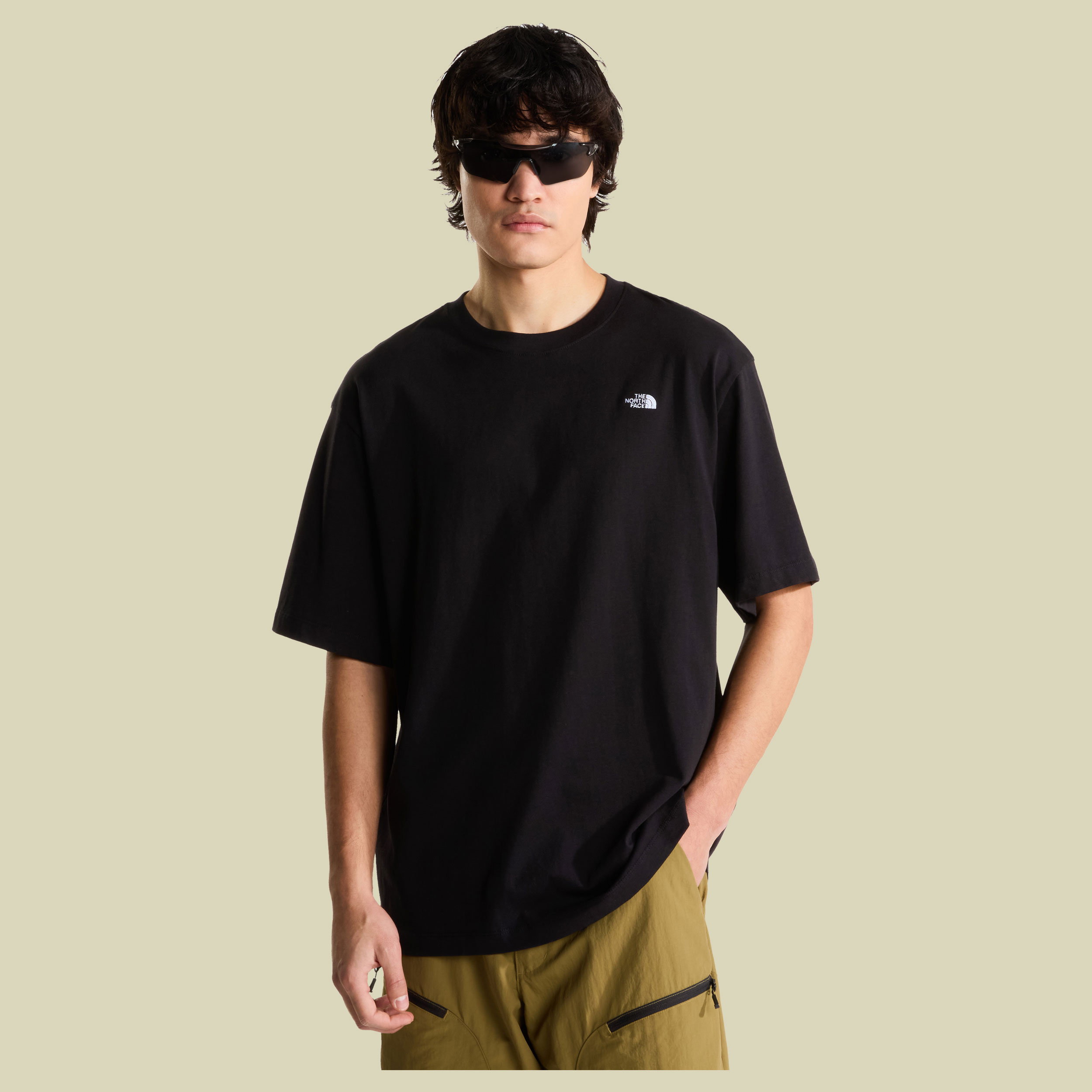 Simple Dome OS SS Tee Man XS schwarz - Farbe TNF black
