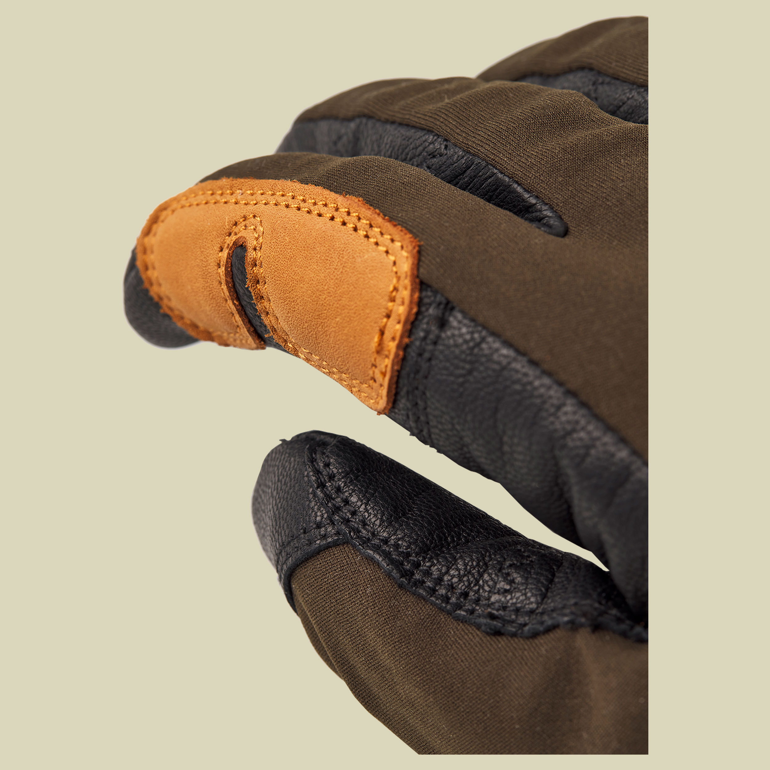 Ergo Grip Active Wool Terry Größe 9 Farbe dark forest/black