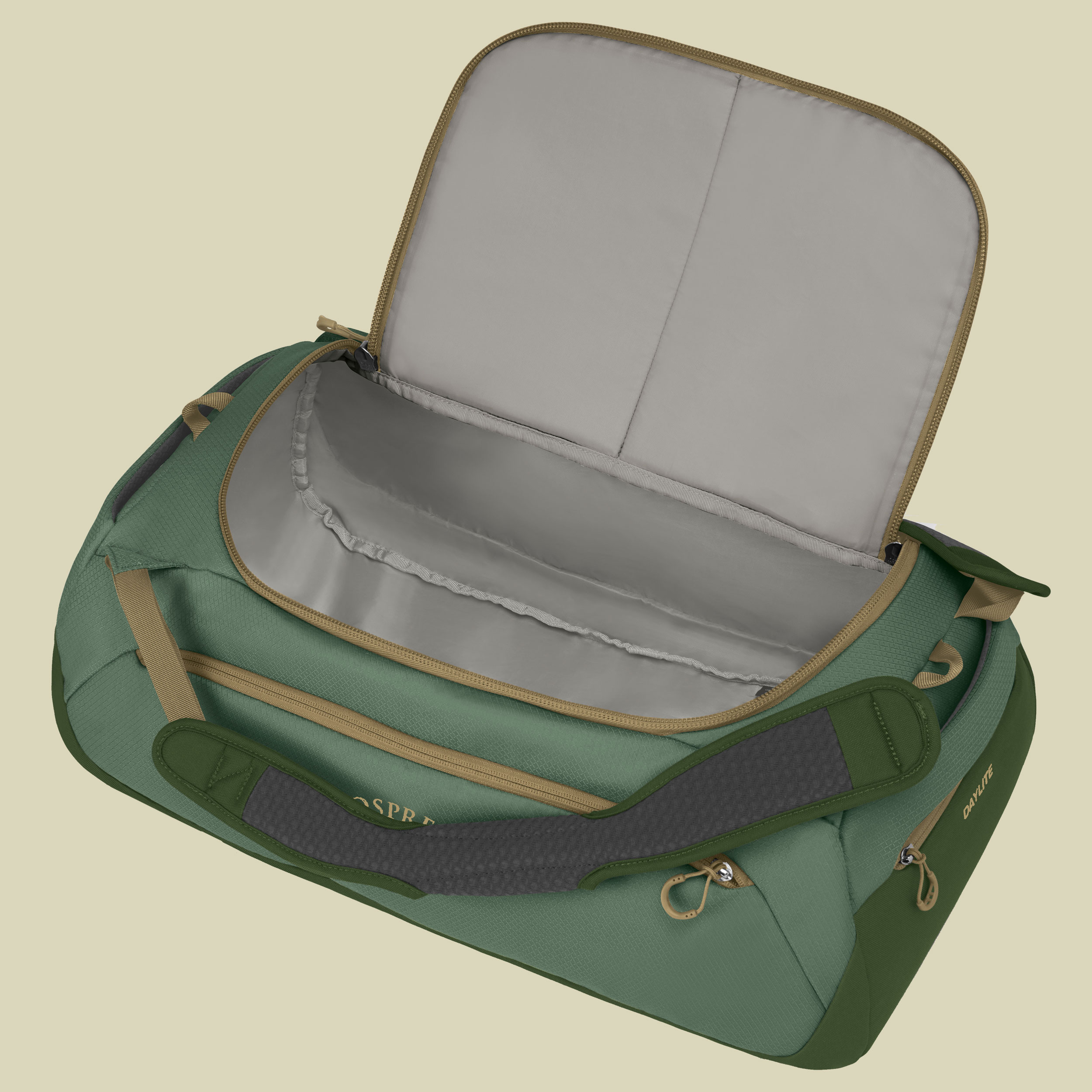 Daylite Duffel 45 Volumen 45 Farbe tortuga/dustmoss green