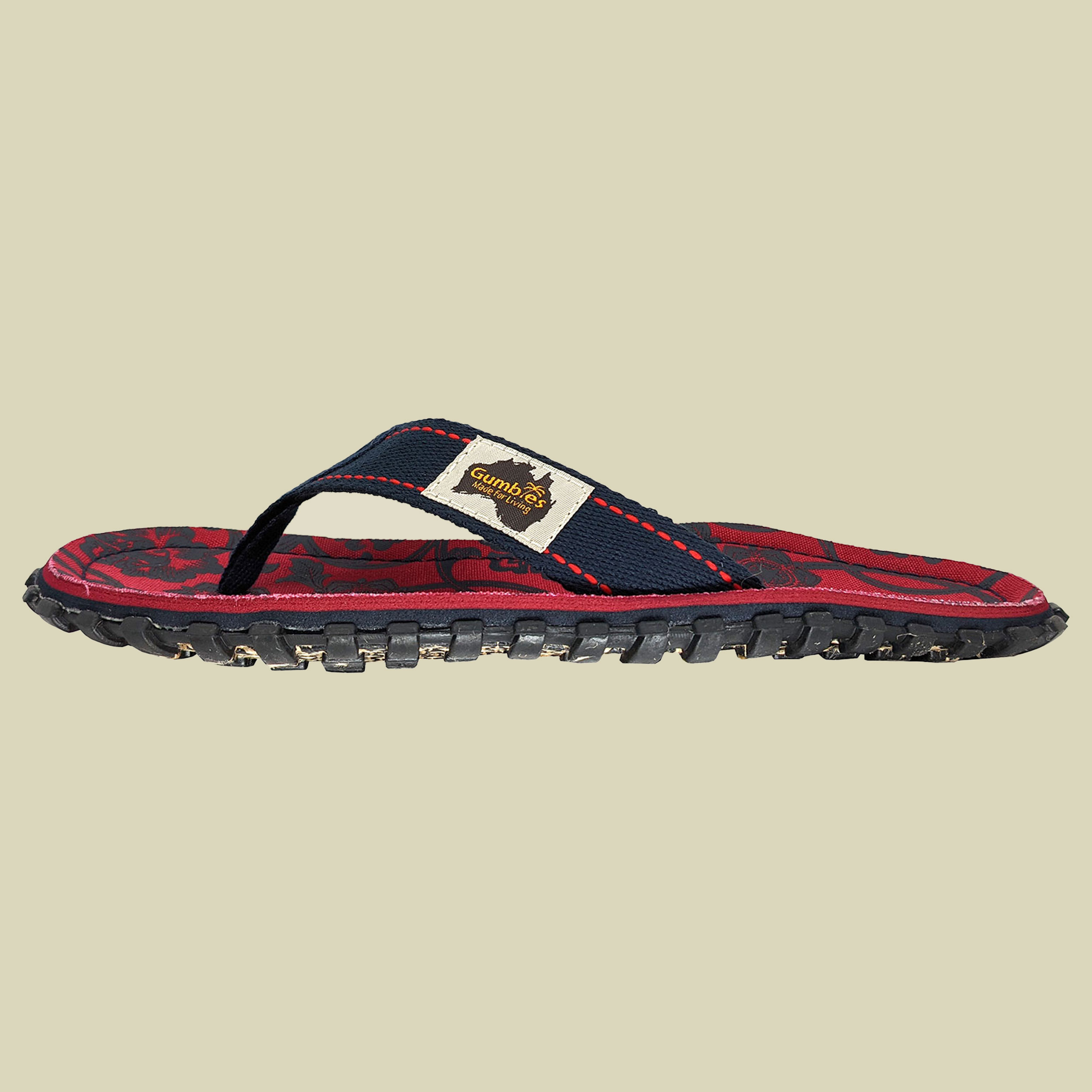 Original Islander mehrfarbig rot blau rose UK 8 - Farbe red & blue rose