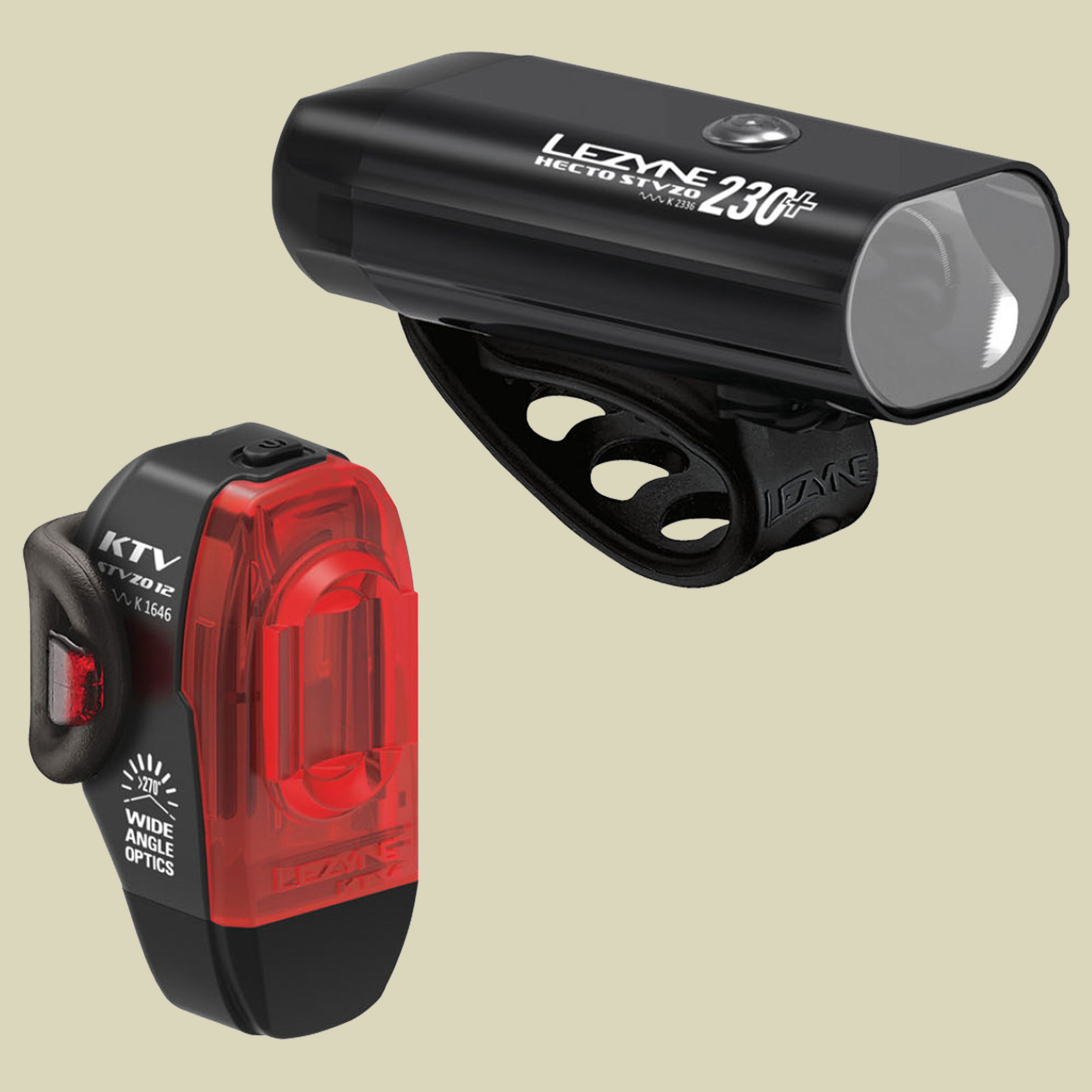 Hecto 230+ FRONT / KTV StVZO schwarz