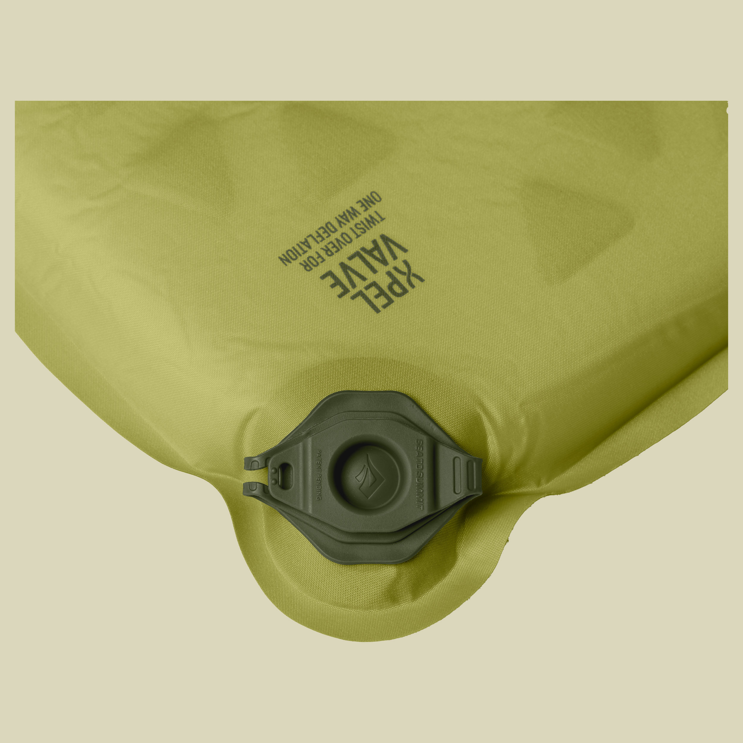 Camp Self-Inflating Mat regular grün - Farbe tarragon