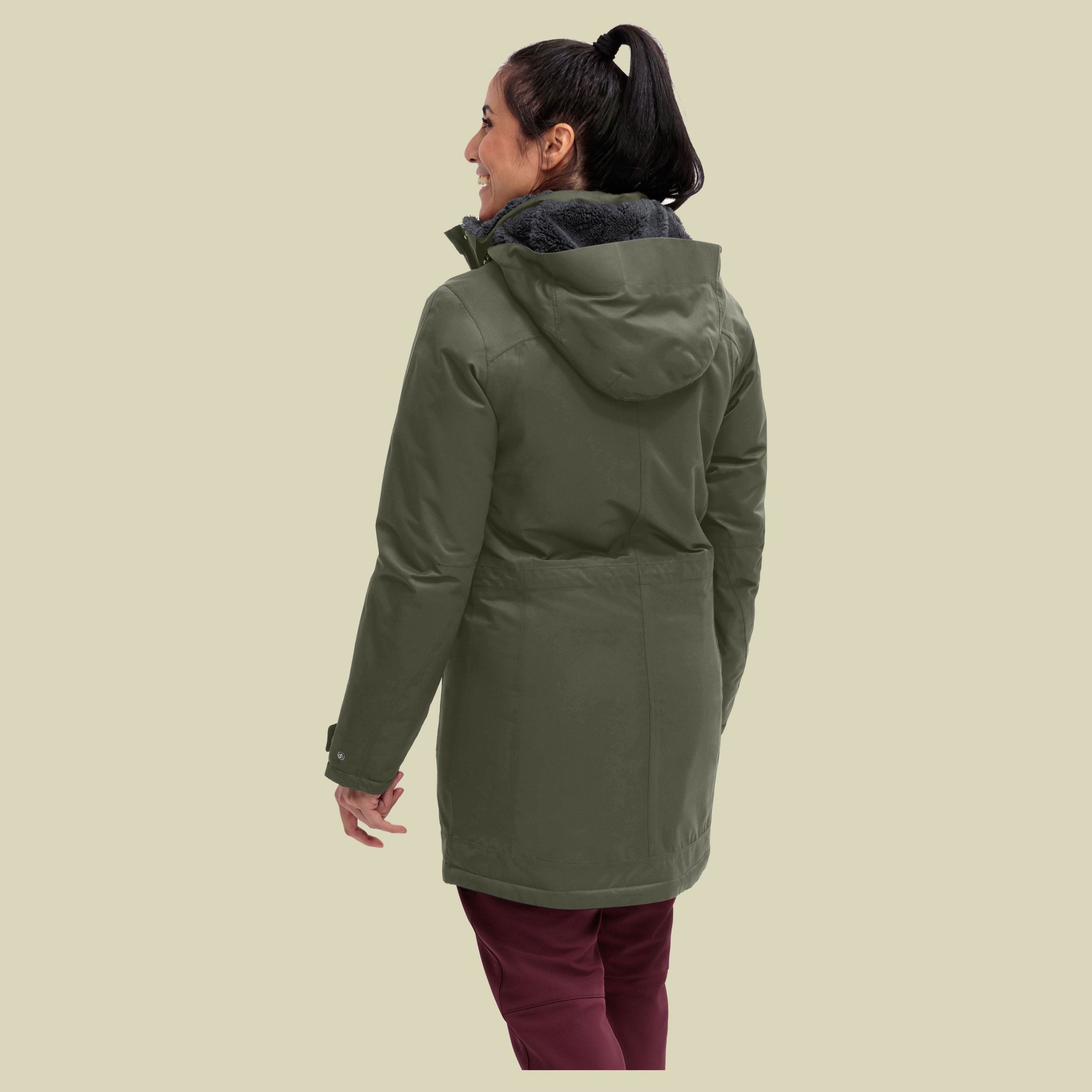 Lisa 2.1 Mantel Women grün 44 - green goose