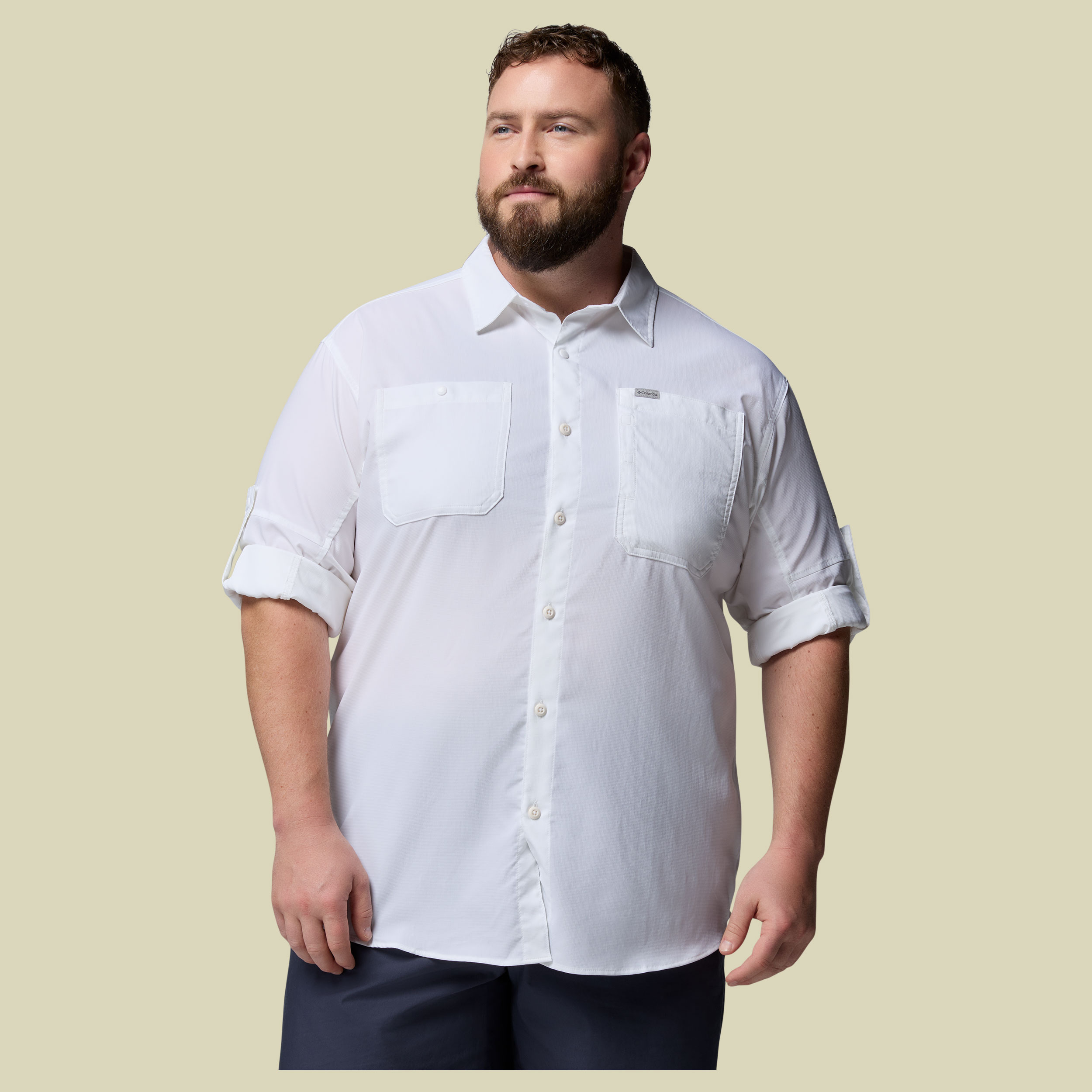 Silver Ridge Utility II LS Shirt Men XXL weiß - white