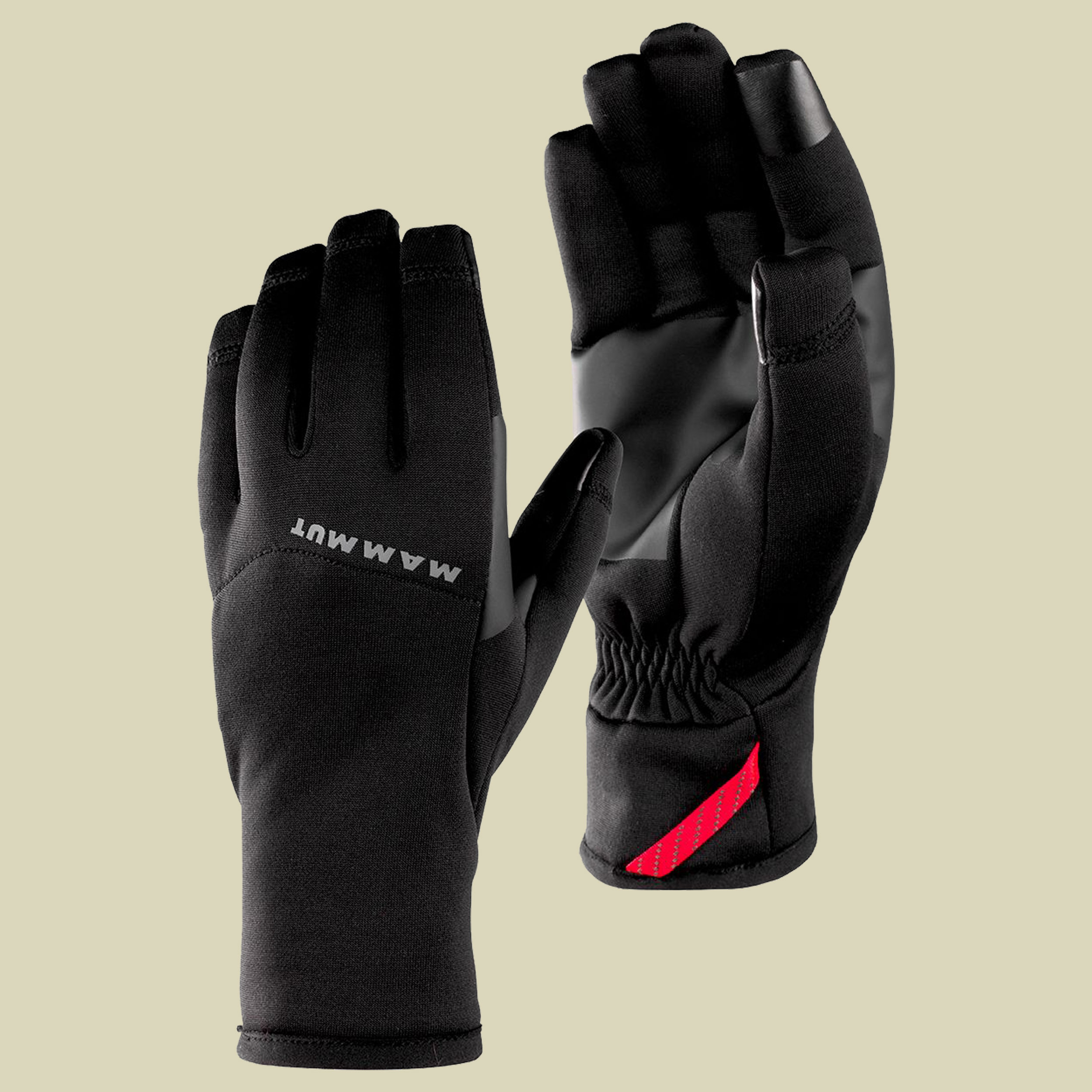 Masao 2 in 1 Glove Größe 7 Farbe black