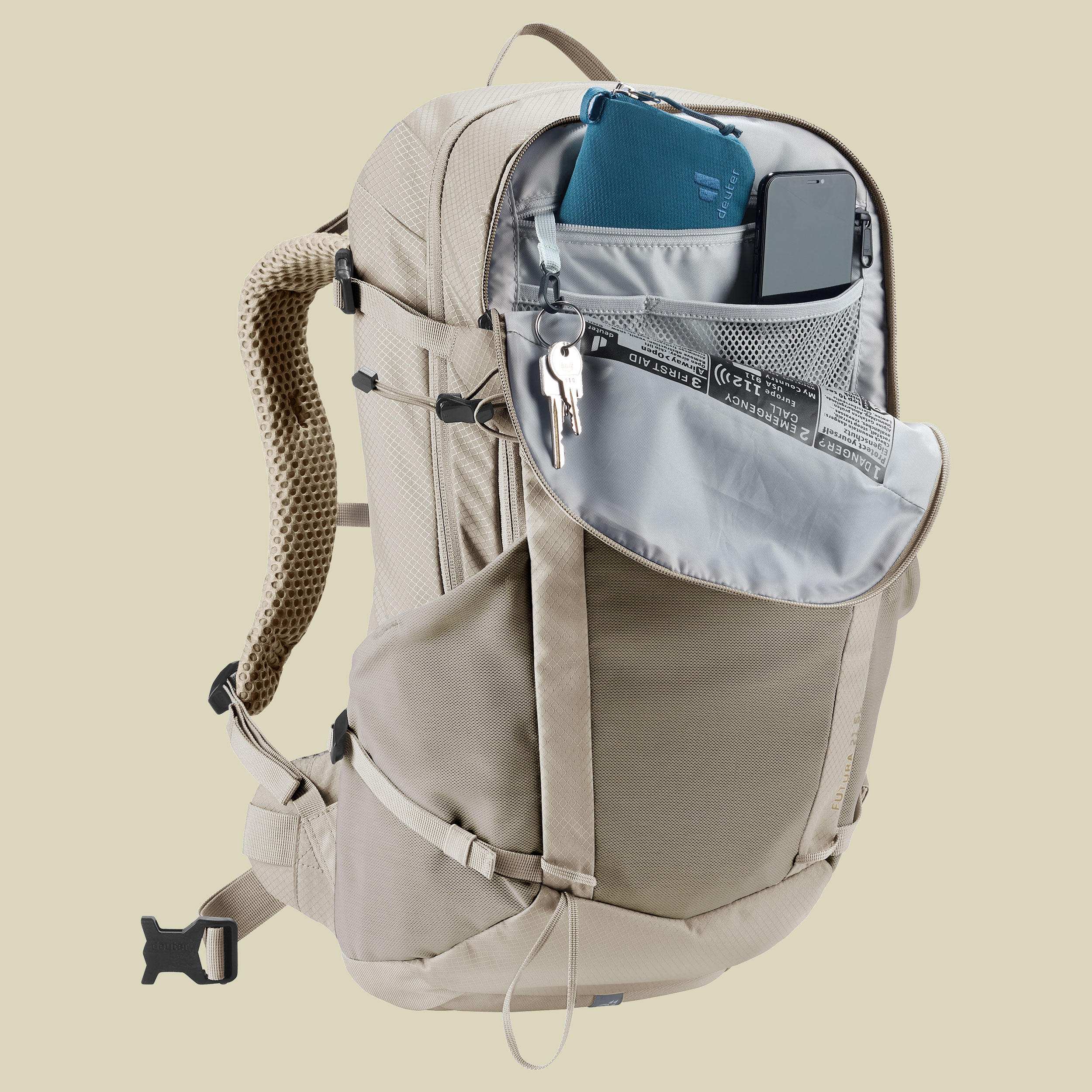 Futura 21 SL Women 21 beige - greystone-alu