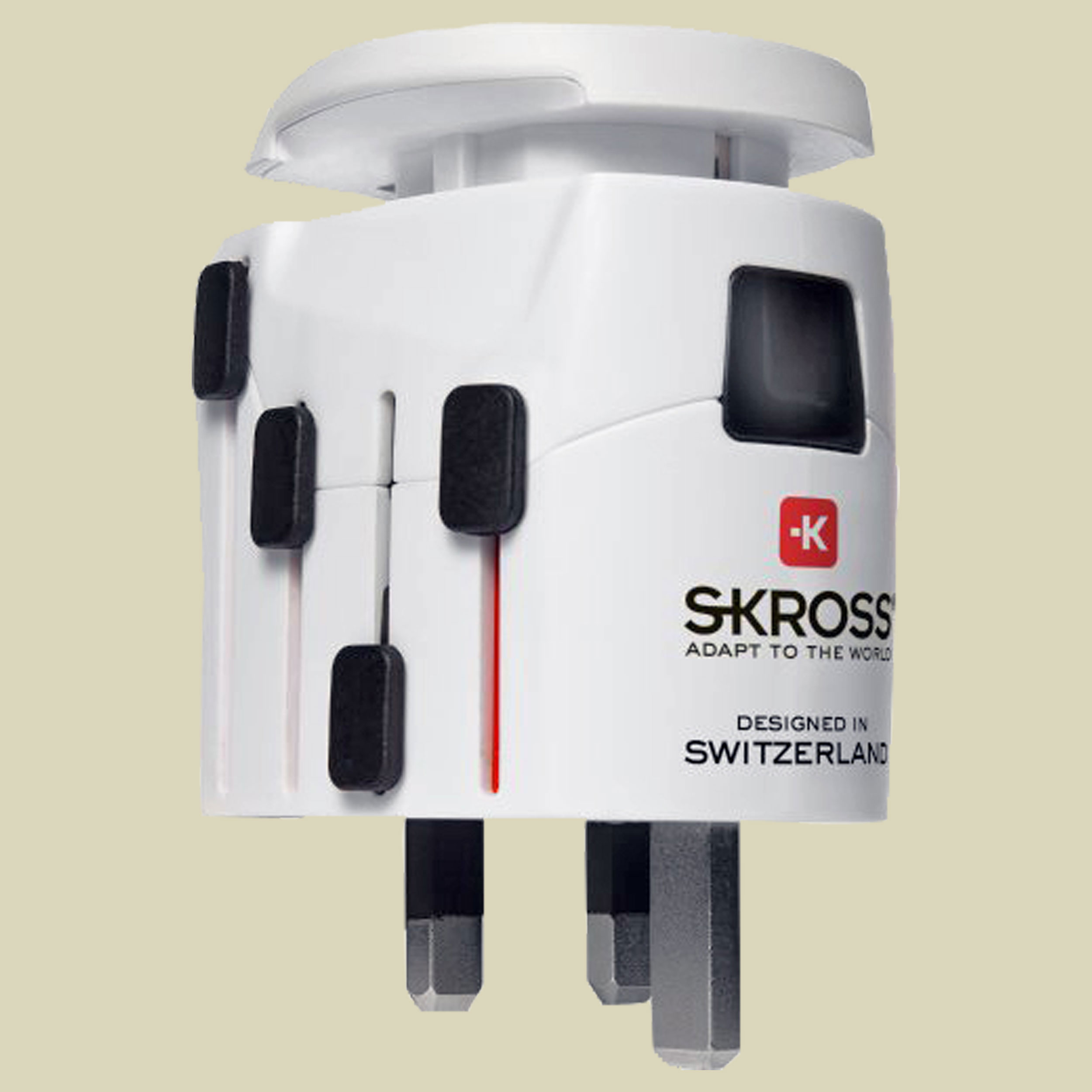 Skross Steckadapter World Travel Schuko