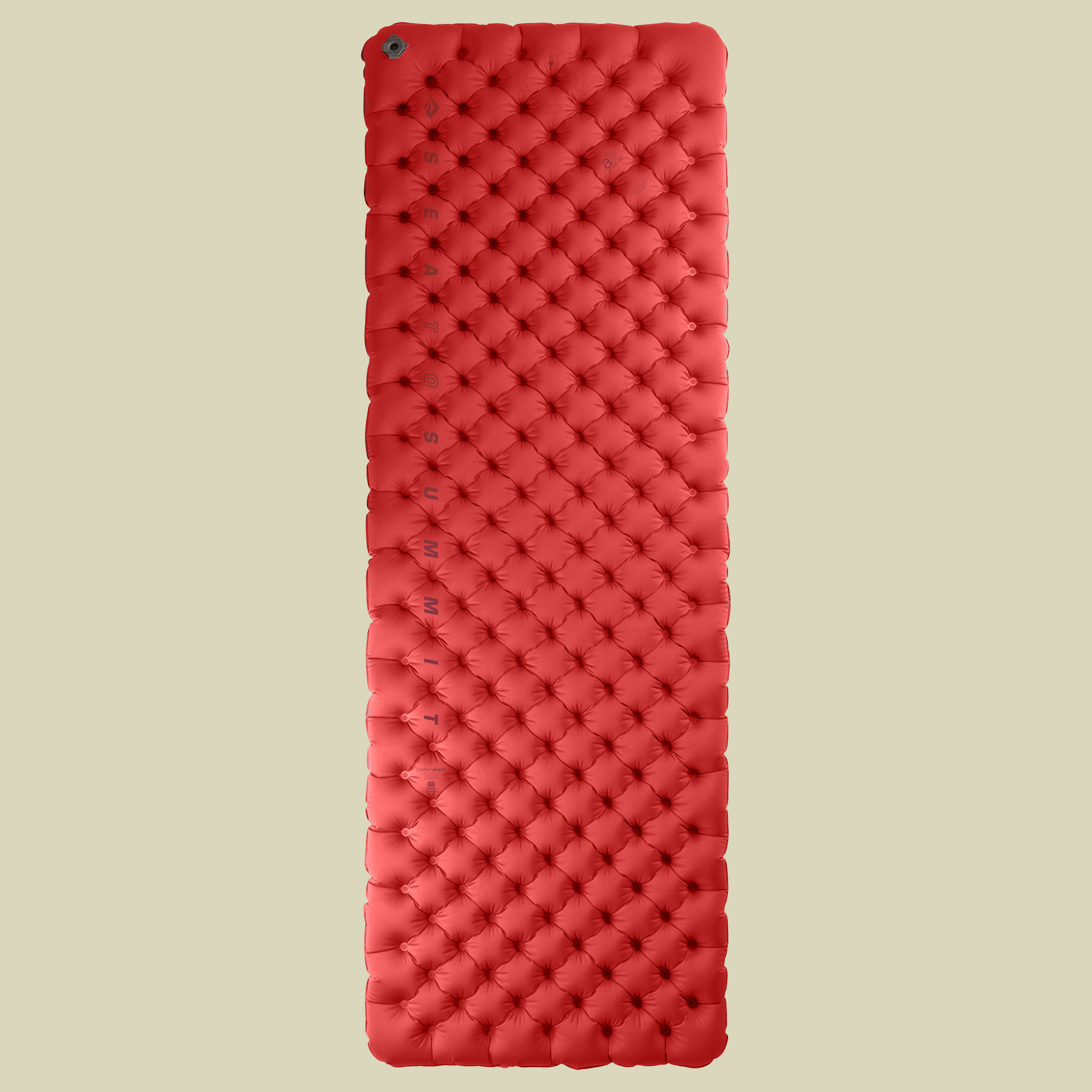 Comfort Plus XT Insulated Mat Rectangular Liegefläche 202 x 64 cm Farbe red