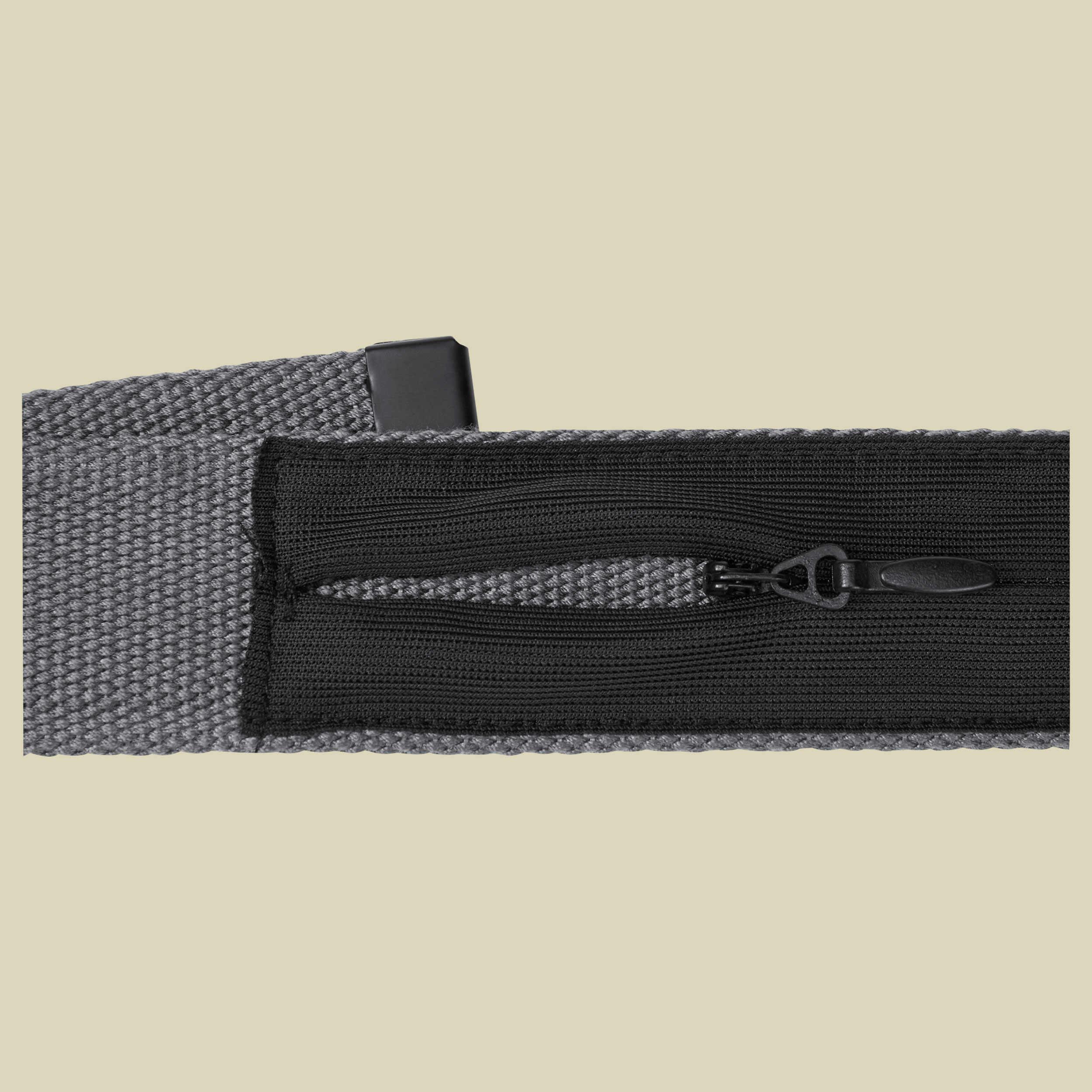 Hidden Belt 110 cm grau - dark grey