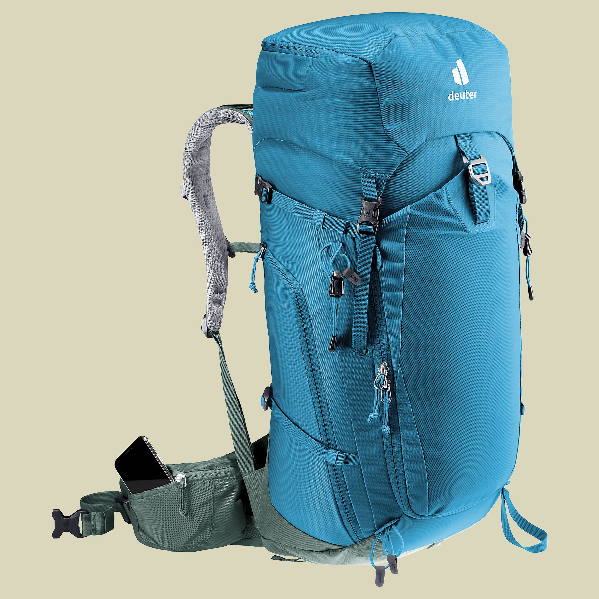 Trail Pro 36 blau 36 - Farbe wave-ivy
