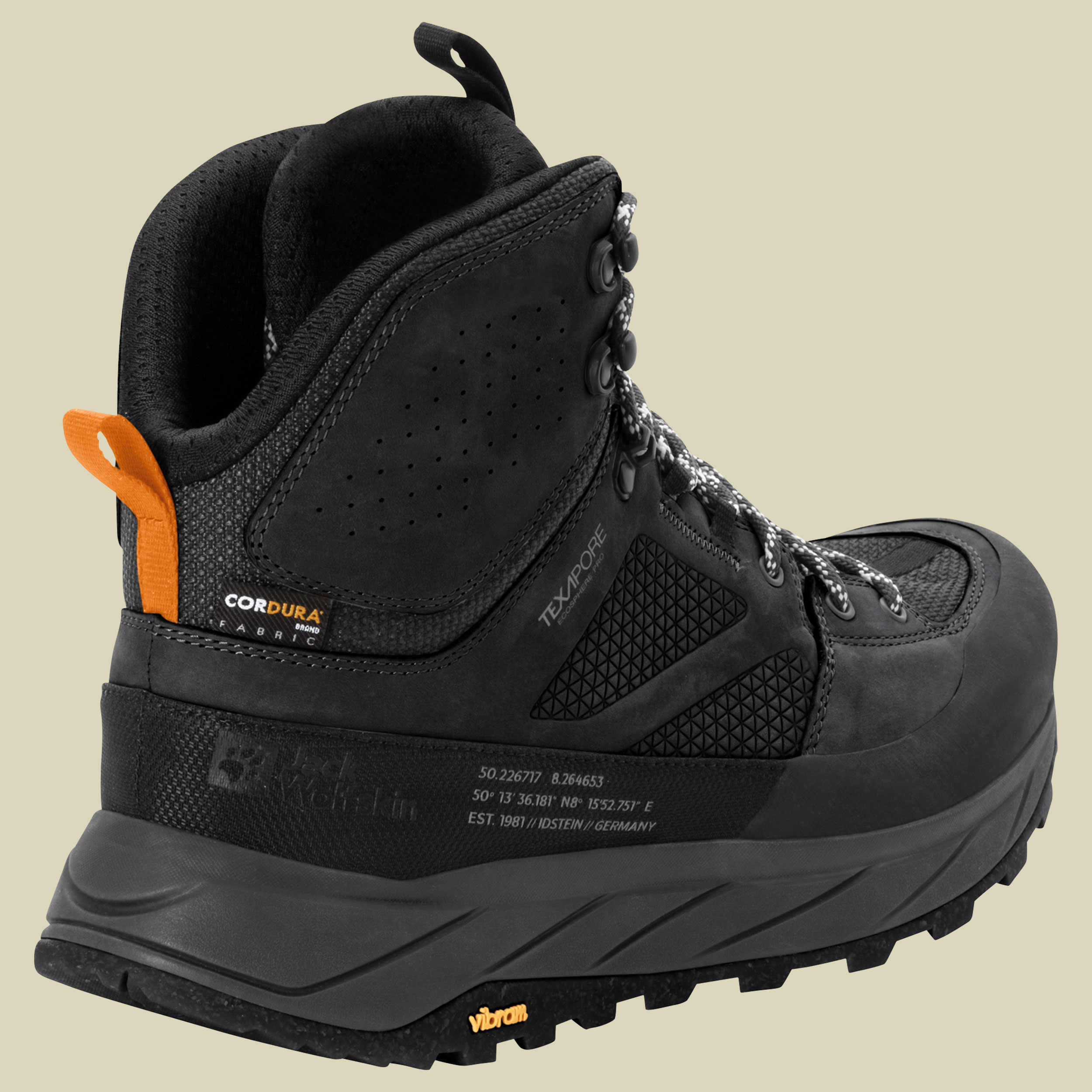 Terraquest Texapore Mid Men Größe 42,5 Farbe black