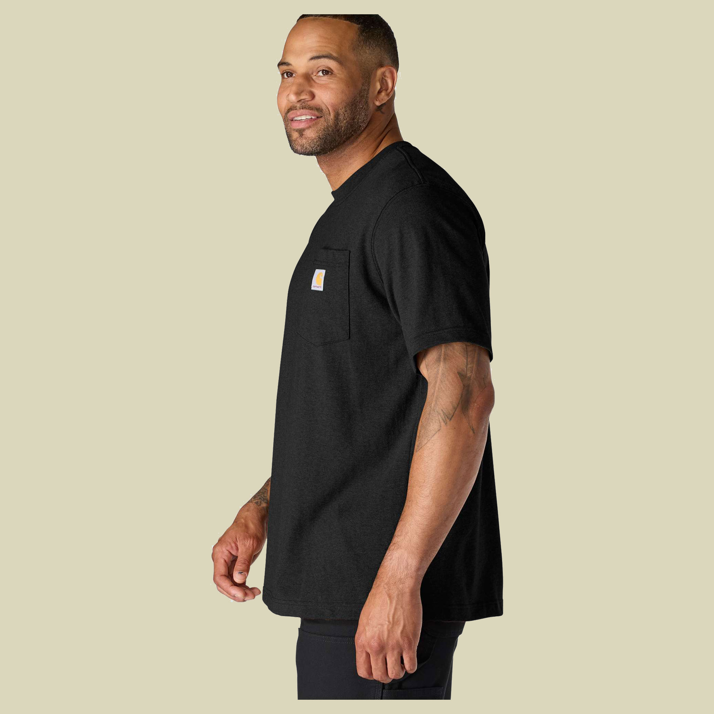 Relaxed Pocket T-Shirt Men XL schwarz 2 - Farbe black