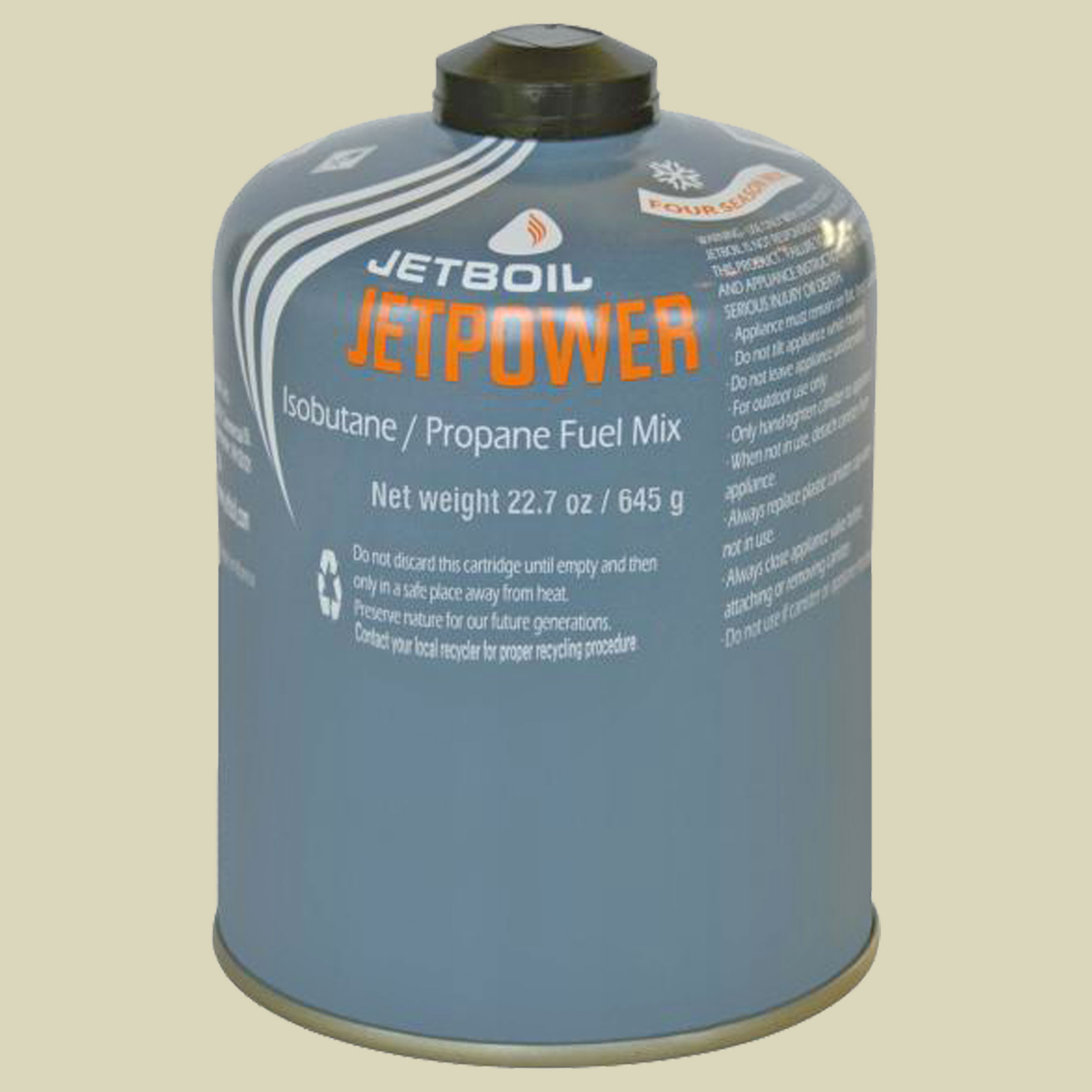 Jetpower Fuel Gaskartusche Länge 11cm x15cm