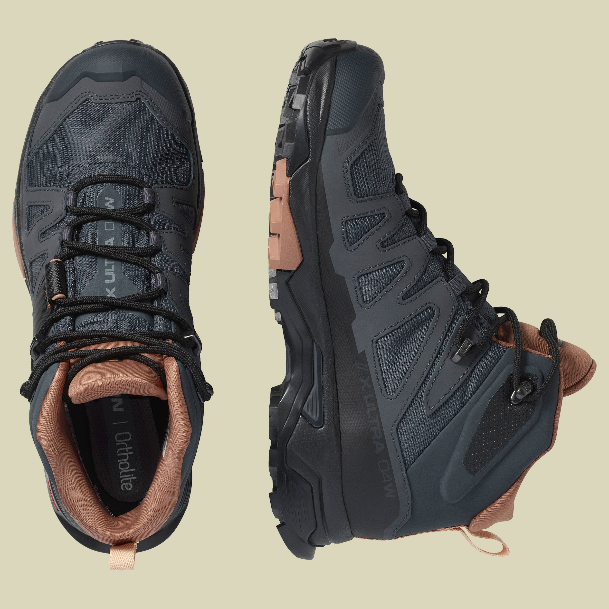 X Ultra 4 Mid GTX Women ebony/mocha mousse/almond cream UK 8,5