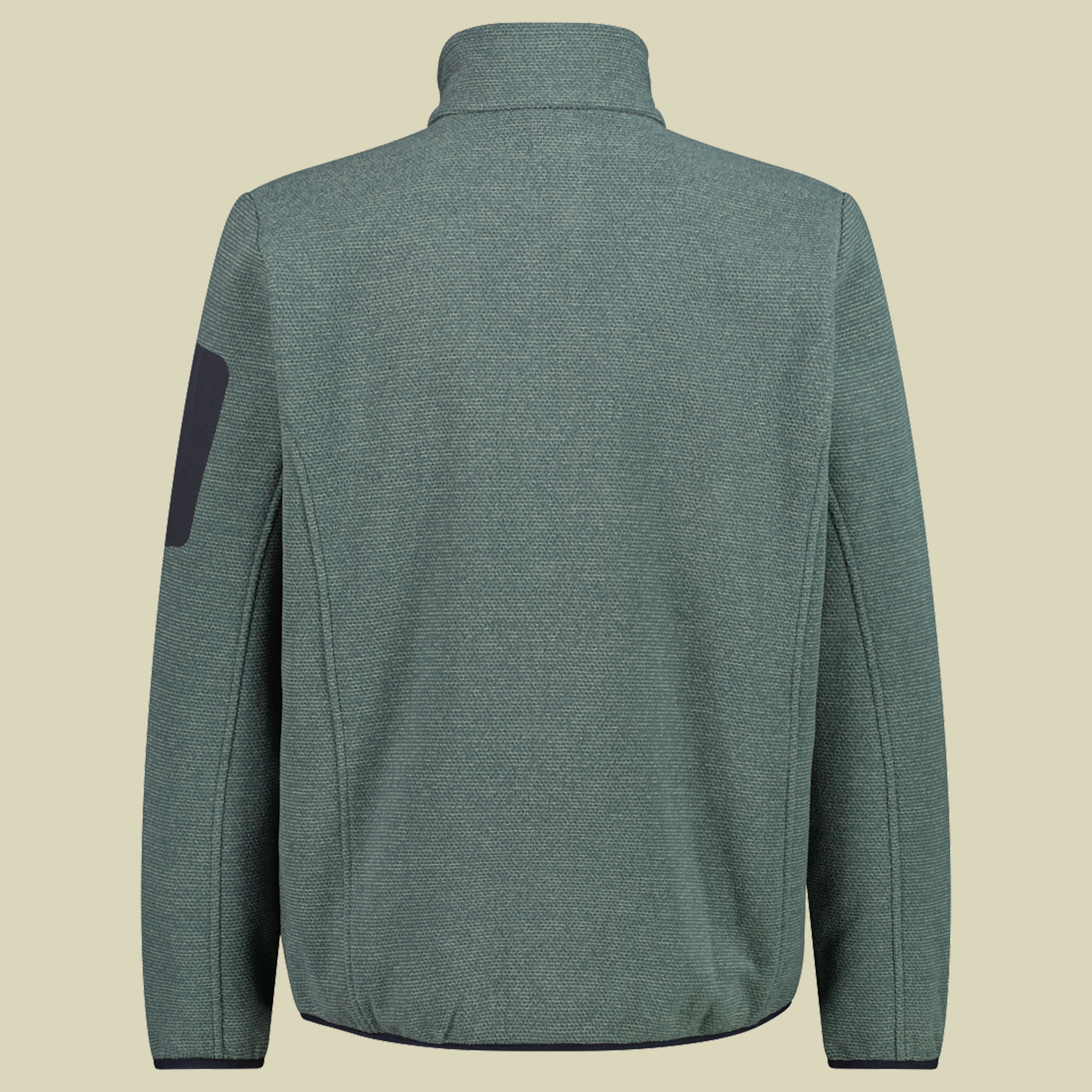 Man Jacket Knitted Jacquard 38H2237 grün 58 - Farbe musk