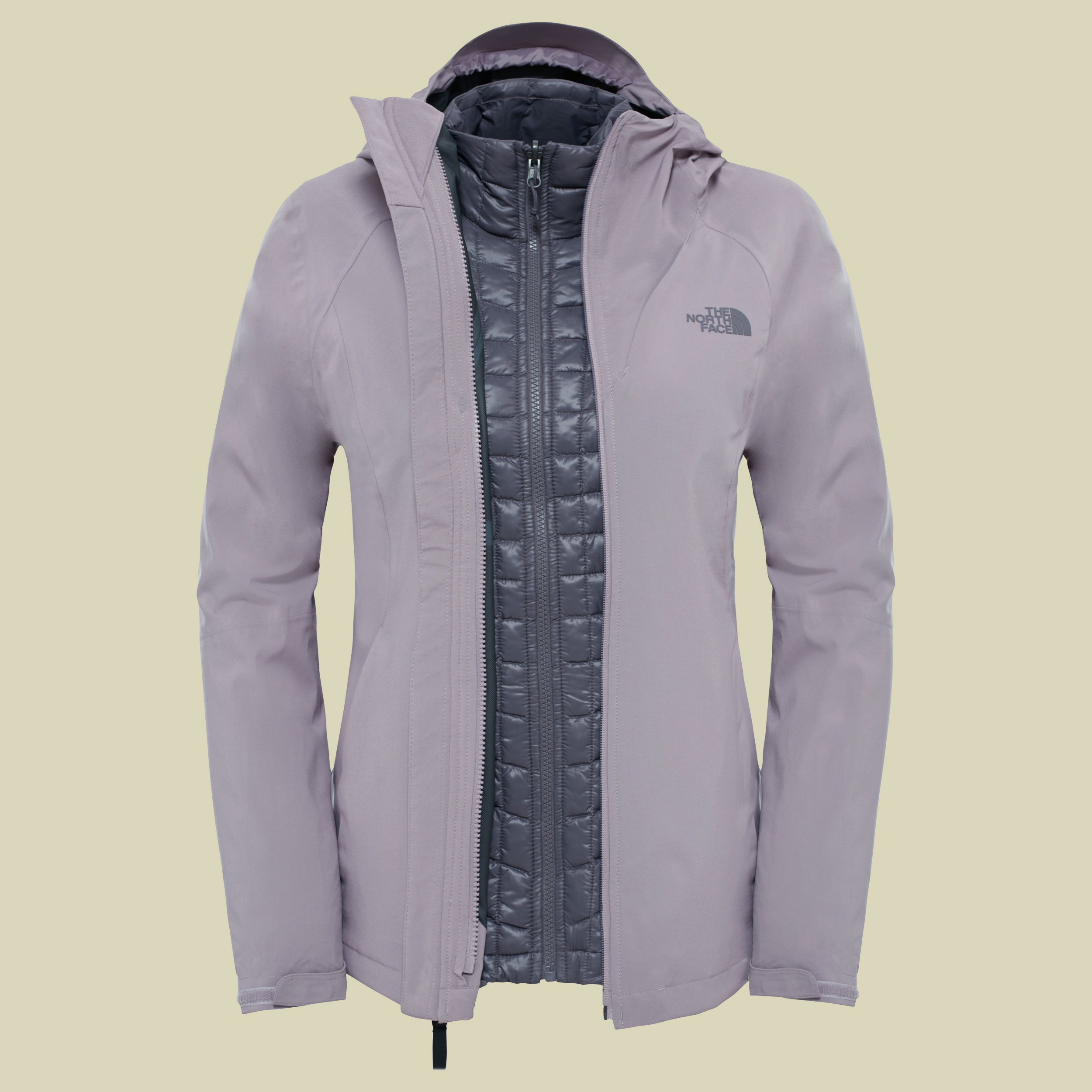 Thermoball Triclimate Jacket Women Größe XS Farbe quail grey