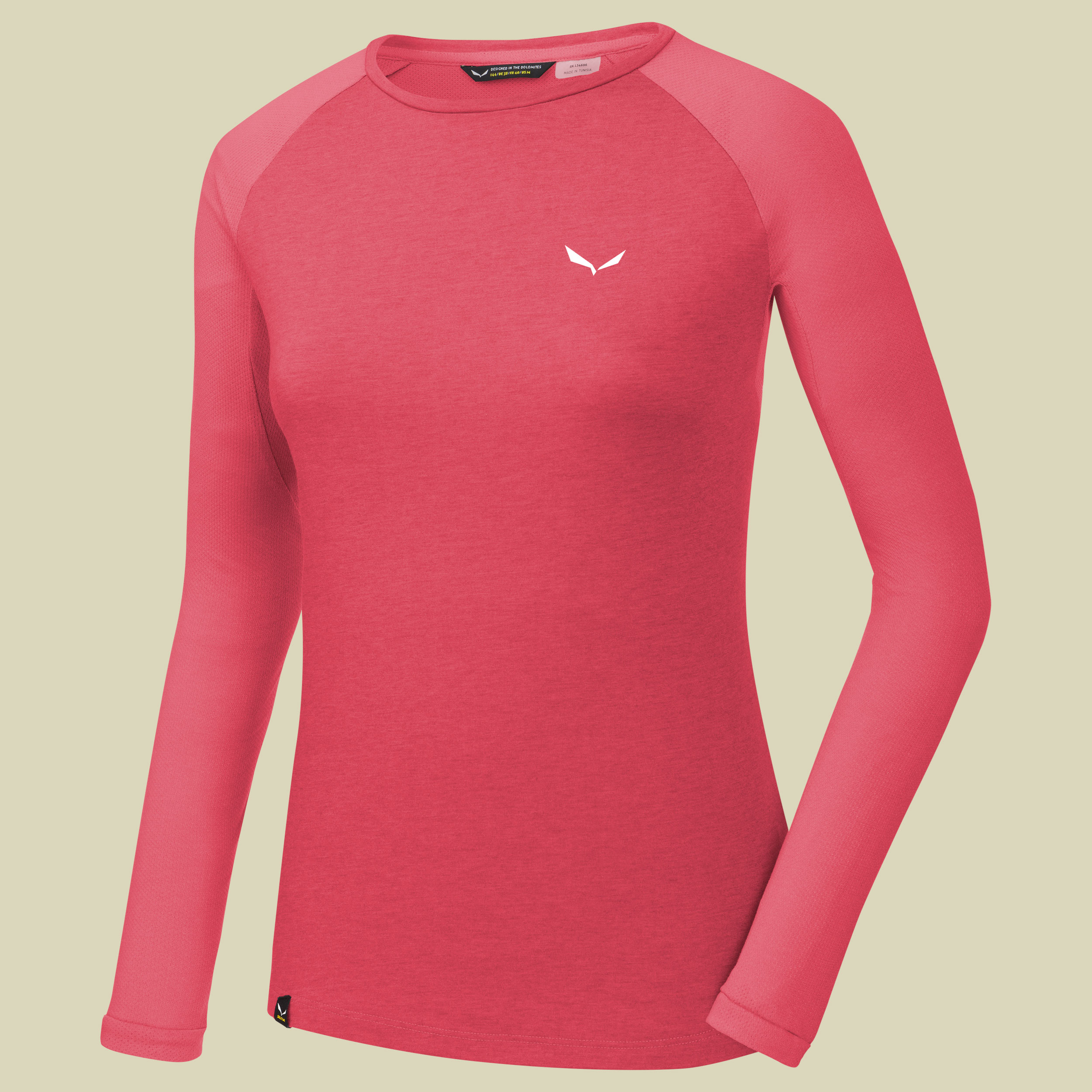 Fanes Dri-Rel W L/S Tee Women Größe 36 Farbe mineral red