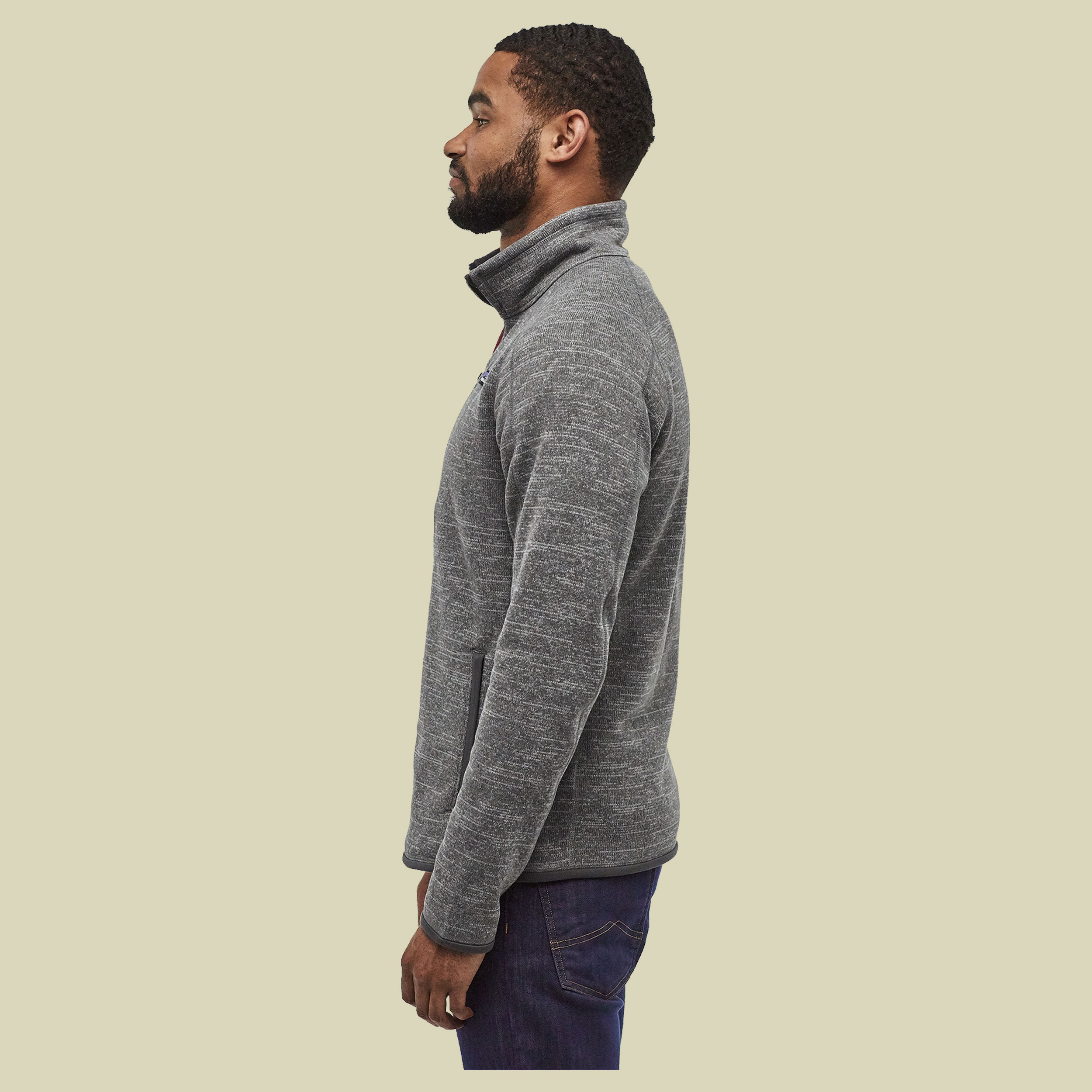 Better Sweater Jacket Men nickel S
