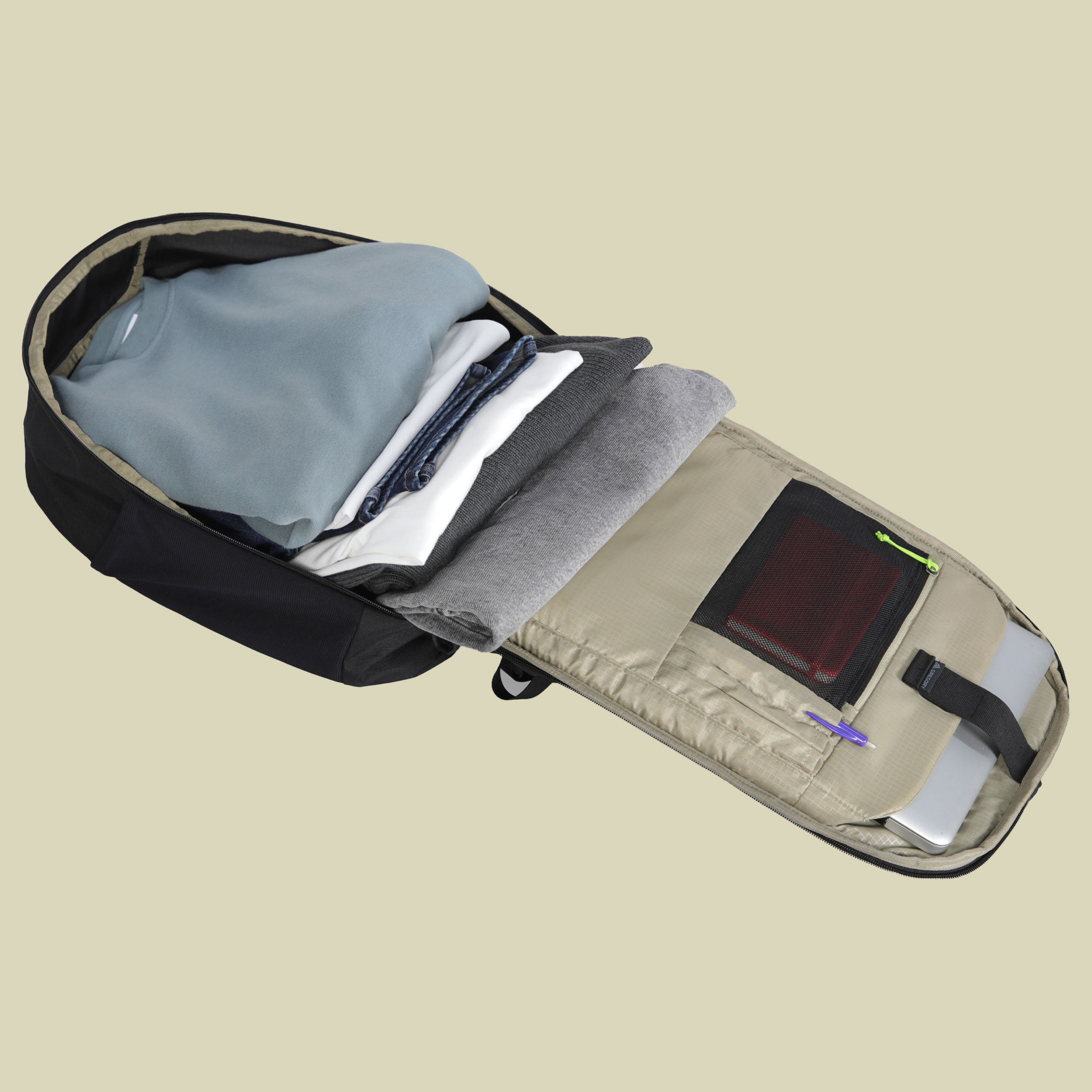 Border Easy Cabin 28L 28 L schwarz - black lichen