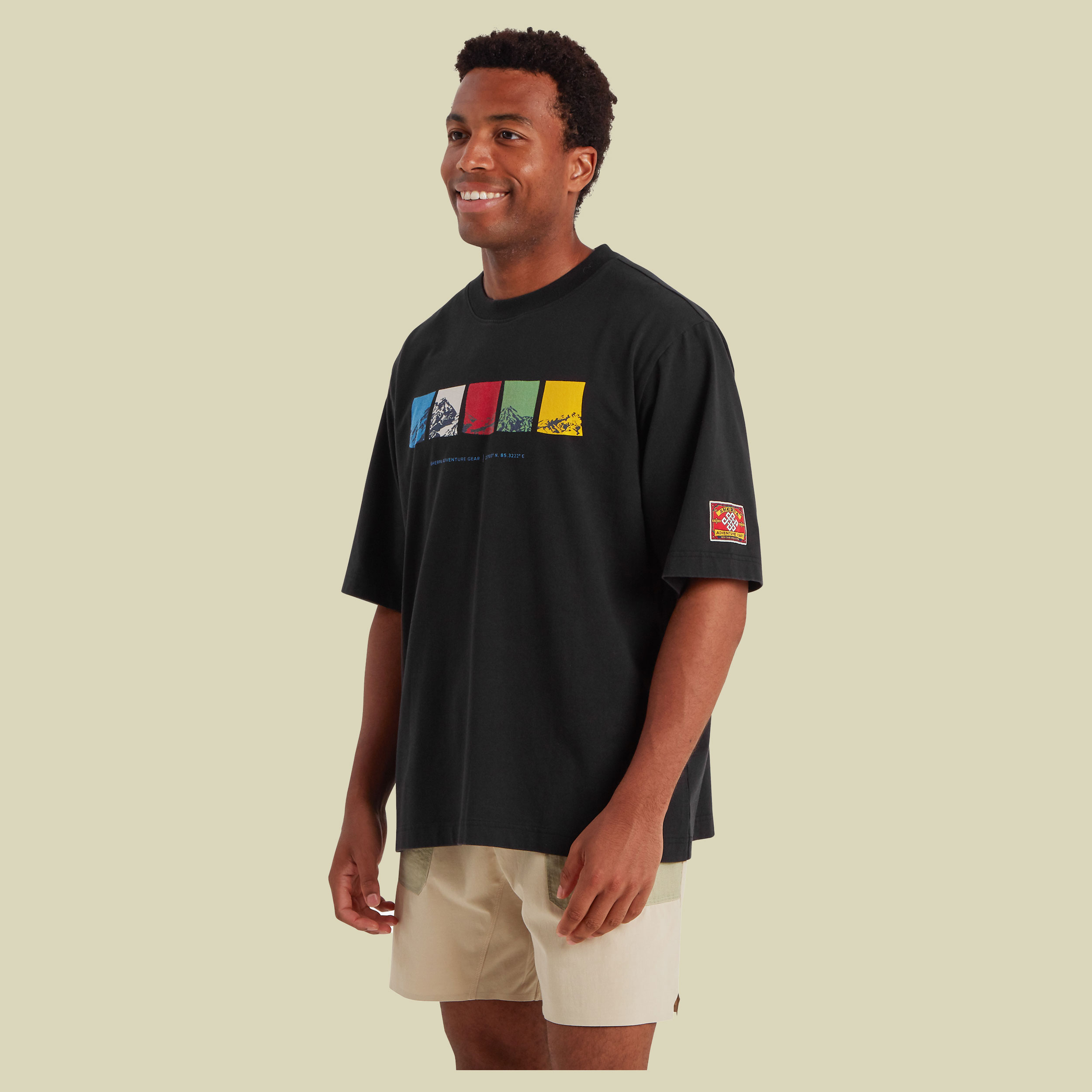 Tarcho Mountain Tee Men XL schwarz - Farbe black