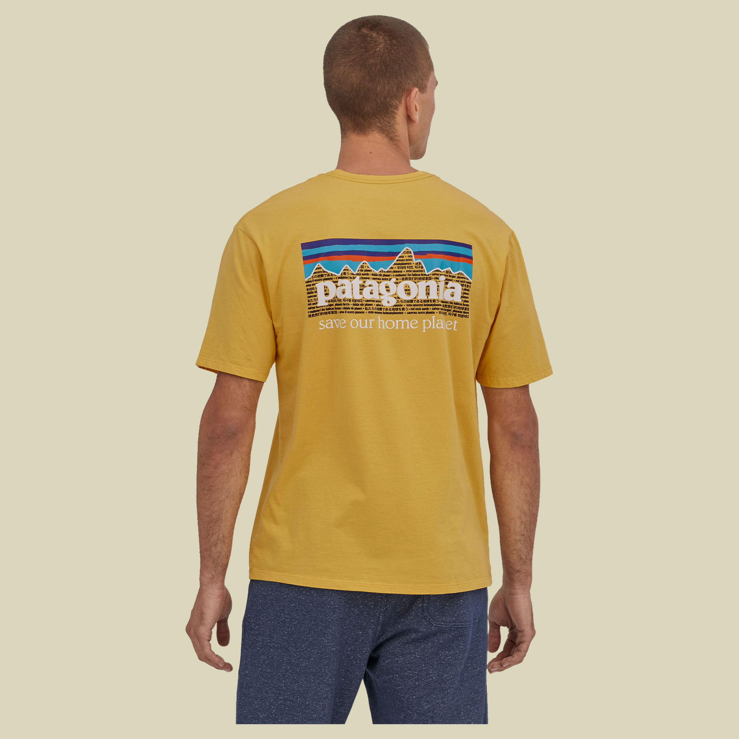 P-6 Mission Organic T-Shirt Men Größe S Farbe surfboard yellow