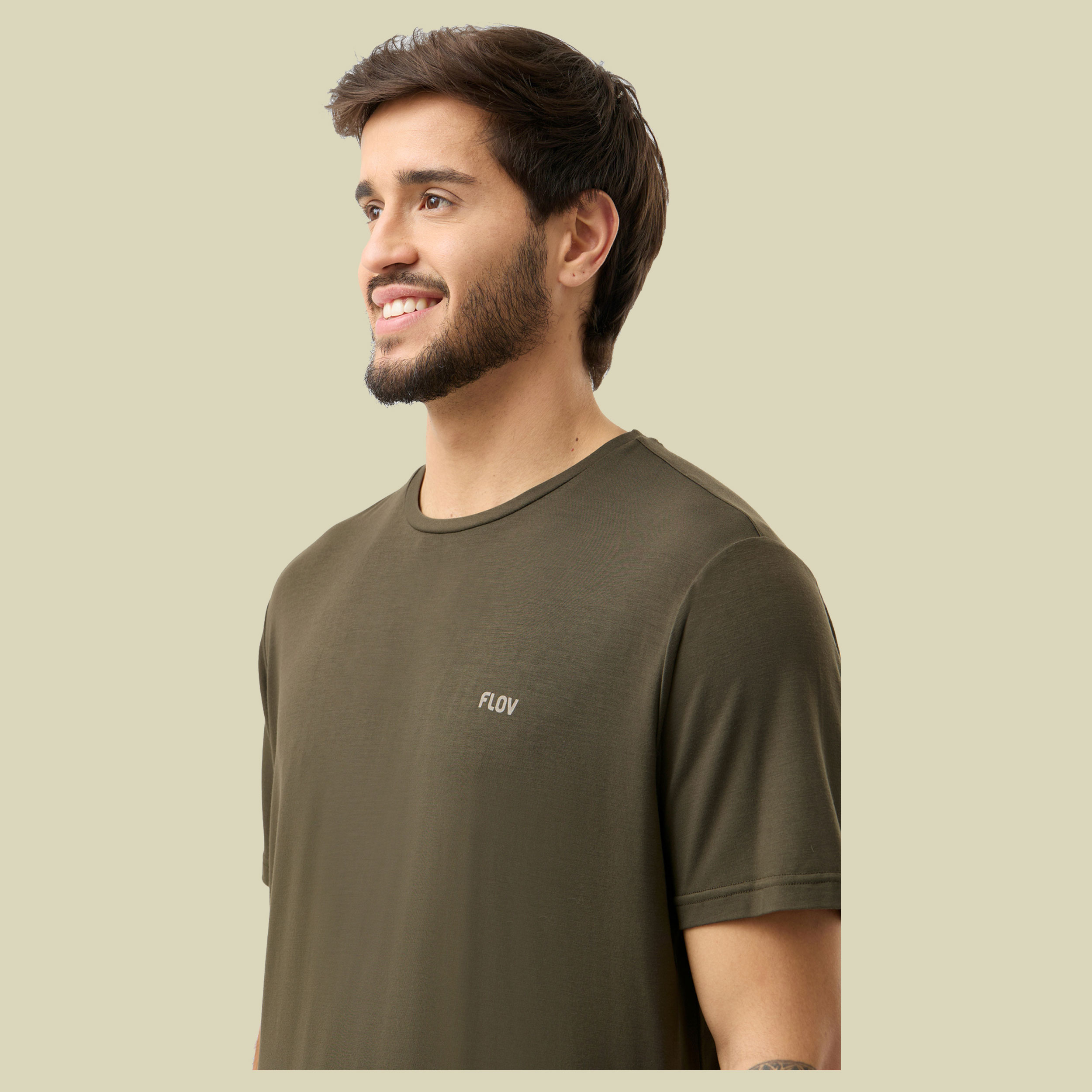 Yuba Bamboo Man T-Shirt XXXL grün - olive