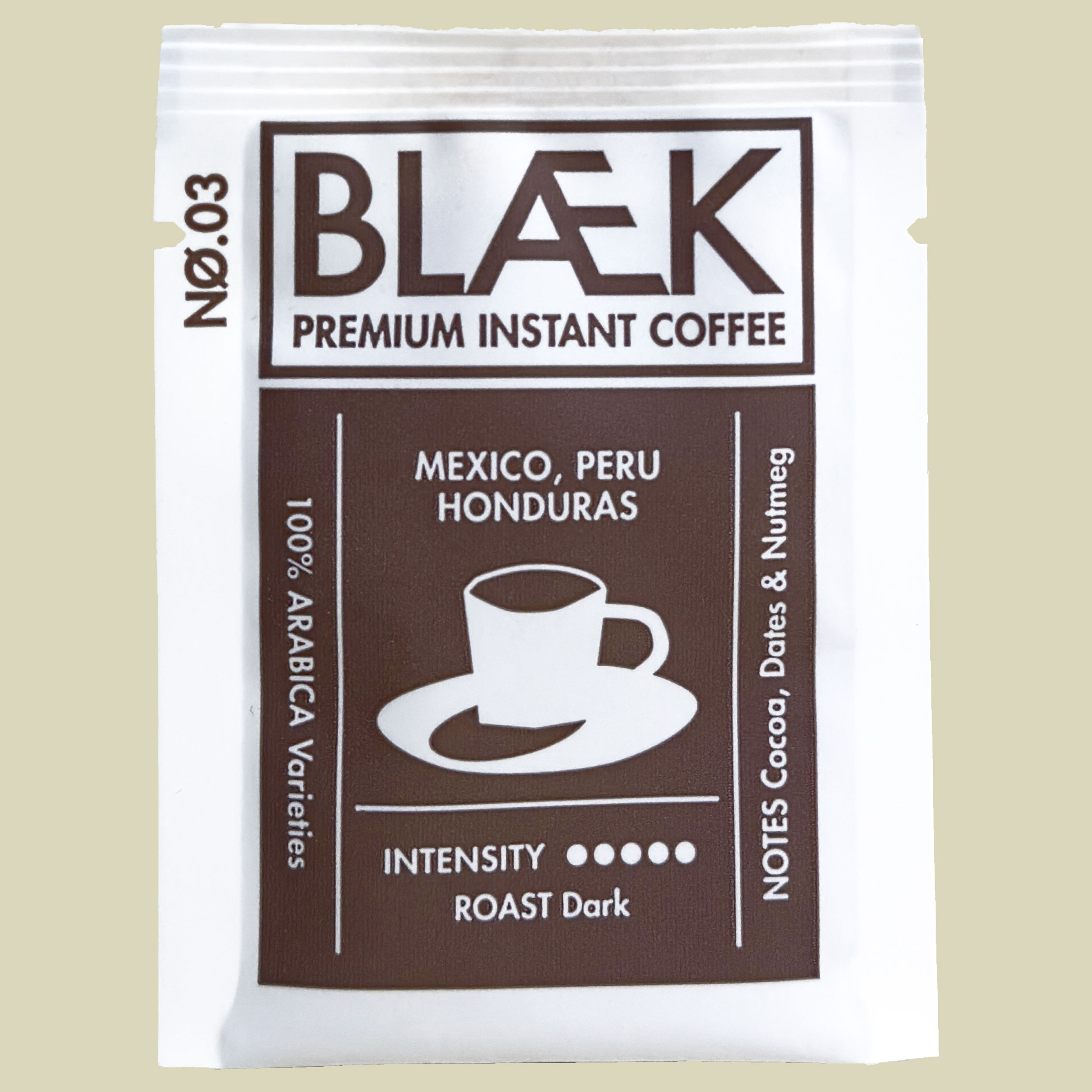 Instant Kaffee No. 3 Dark Roast Box (7packs)