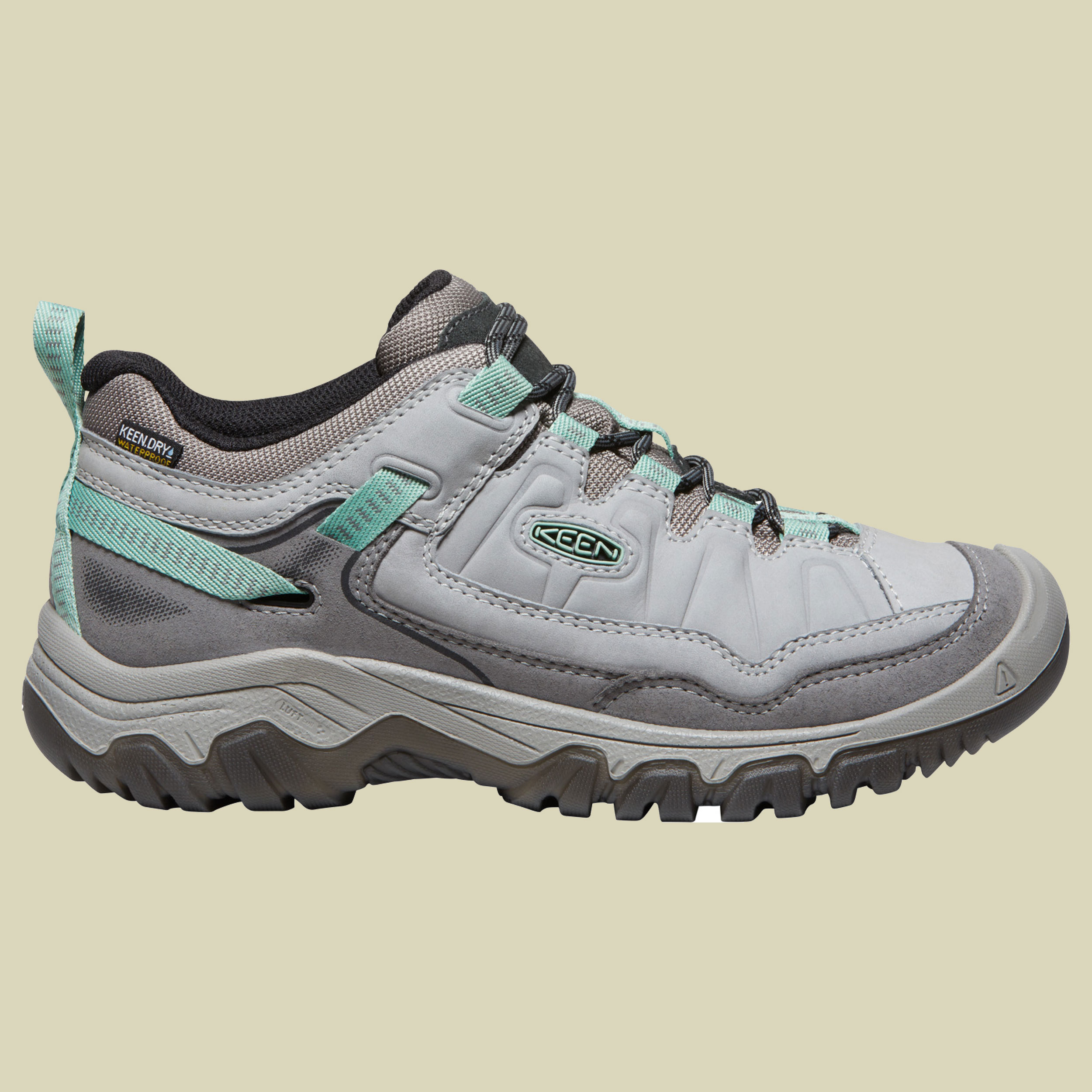Targhee IV WP Women UK 8,5 grau - alloy/granite green