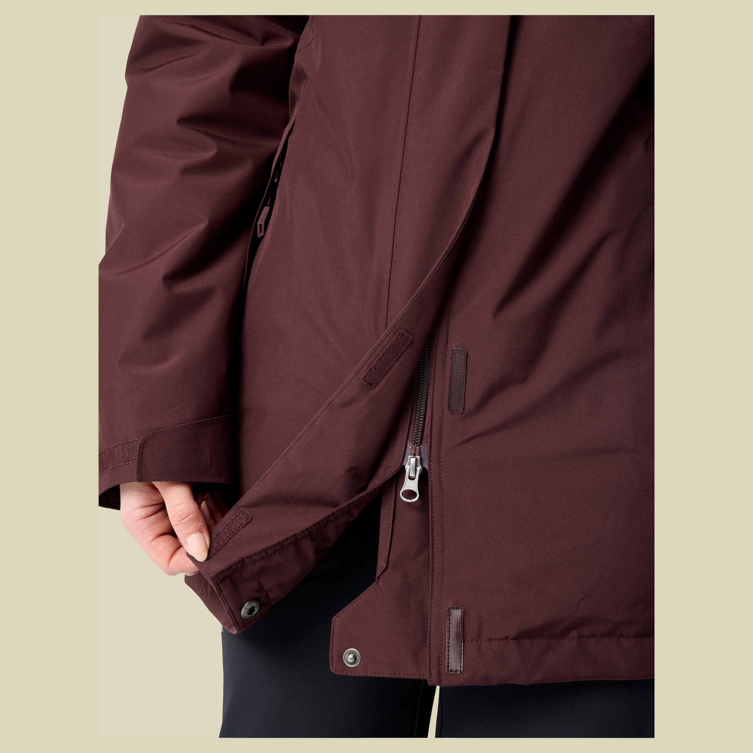 Rosemoor Padded Parka Women 46 braun - dark oak