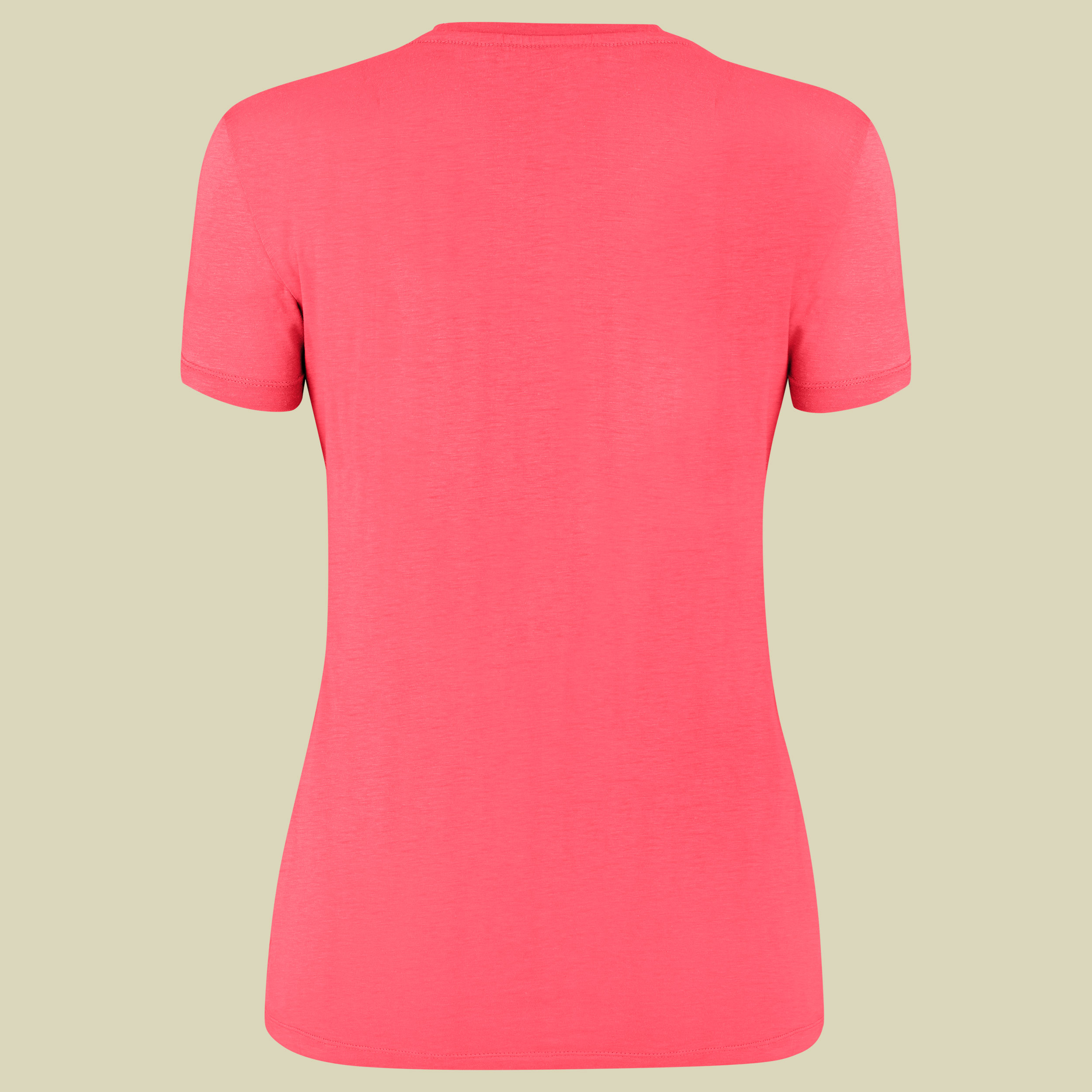 Alpine Hemp Logo W S/S Tee Women Größe 38 Farbe calypso coral