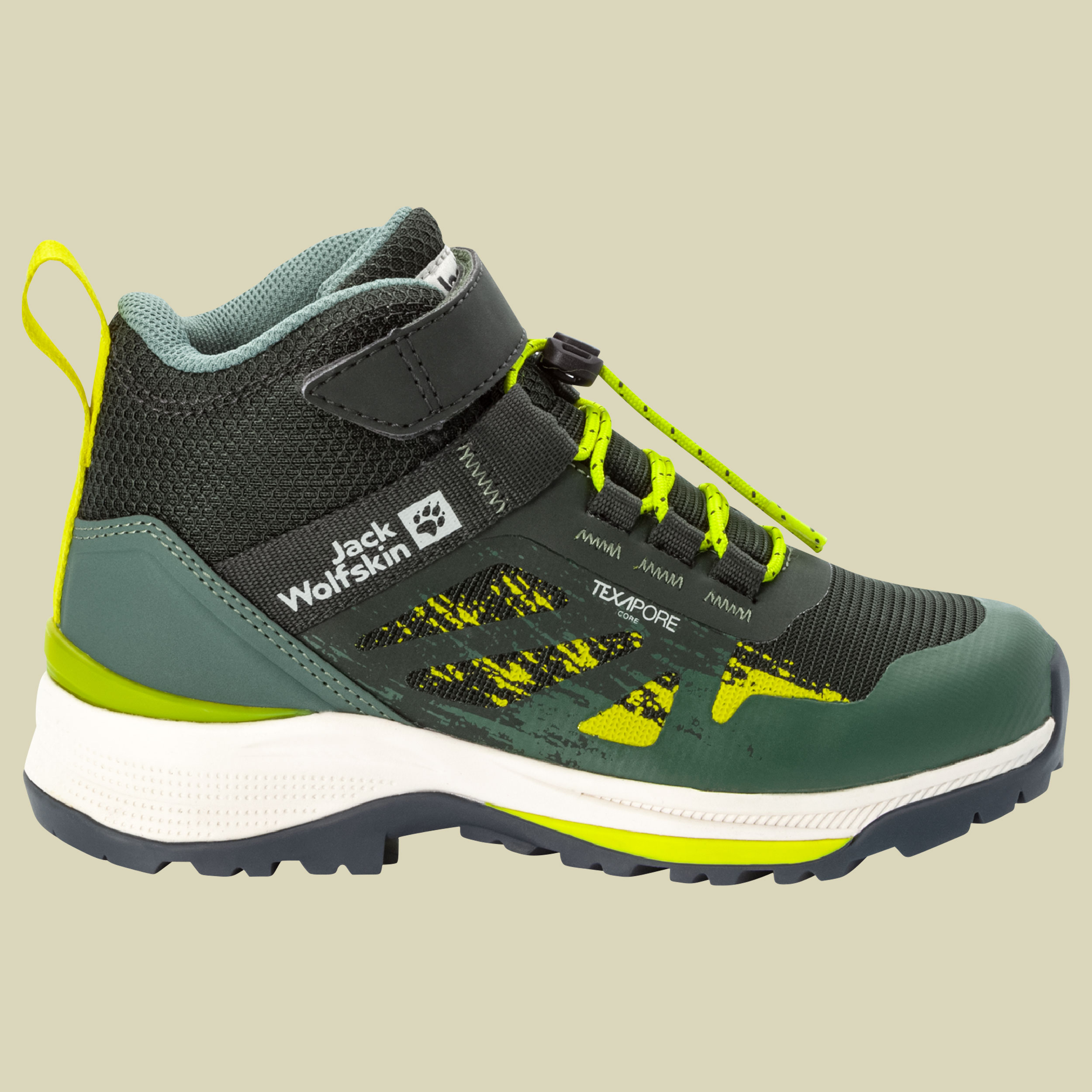 Villi Hiker Texapore Mid Kids slate green 37