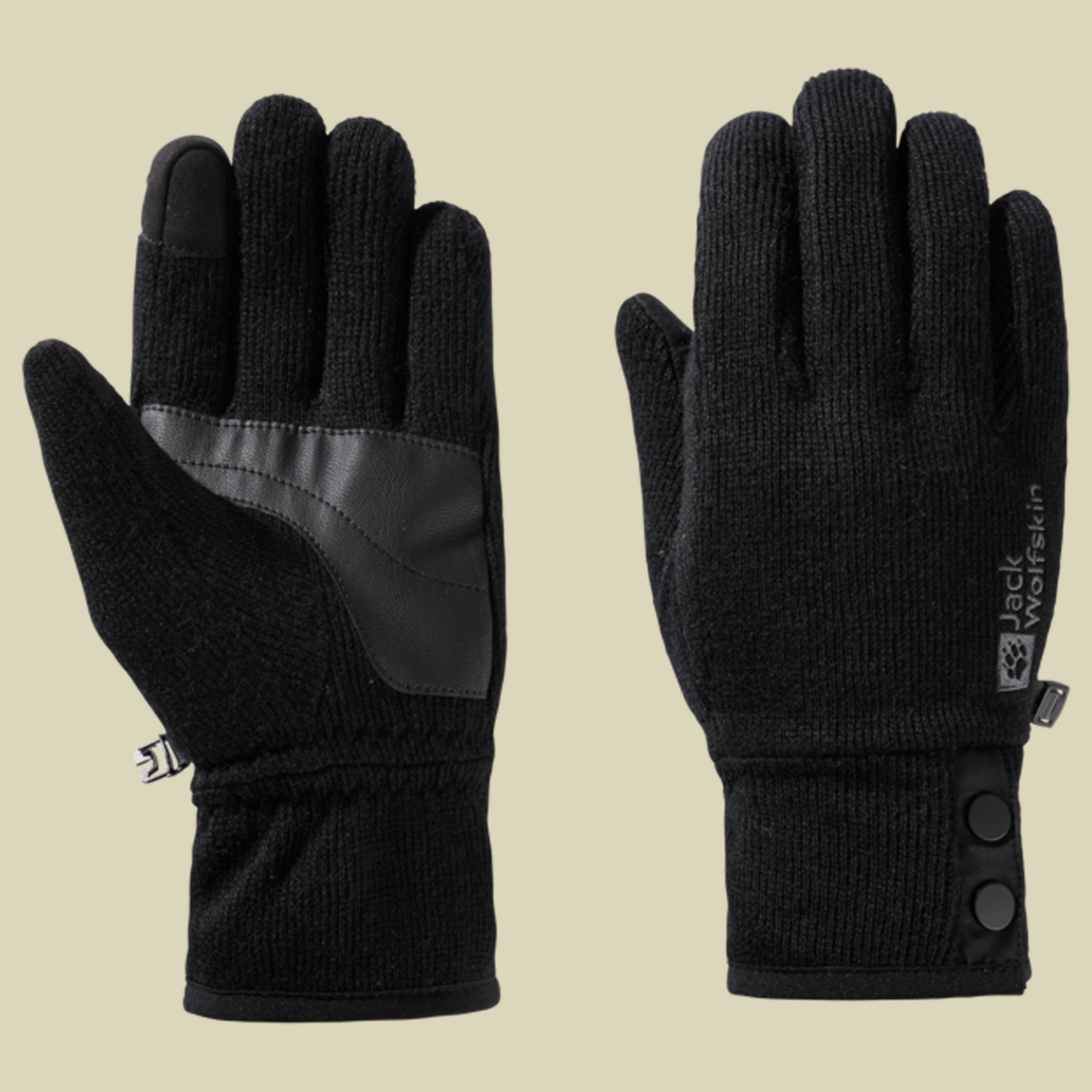 Winter Wool Glove Größe L Farbe black