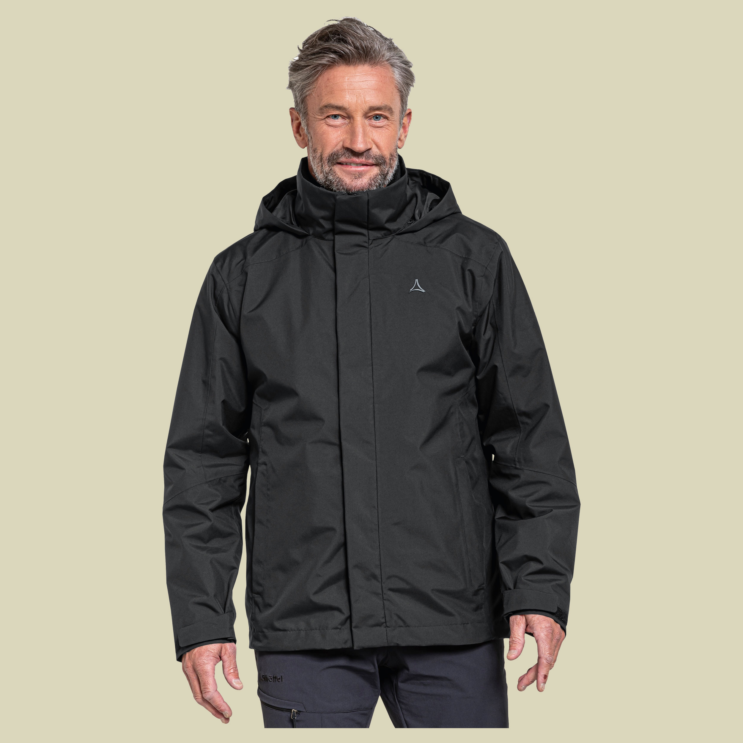 3in1 Jacket Partinello M Men Größe 50 Farbe black