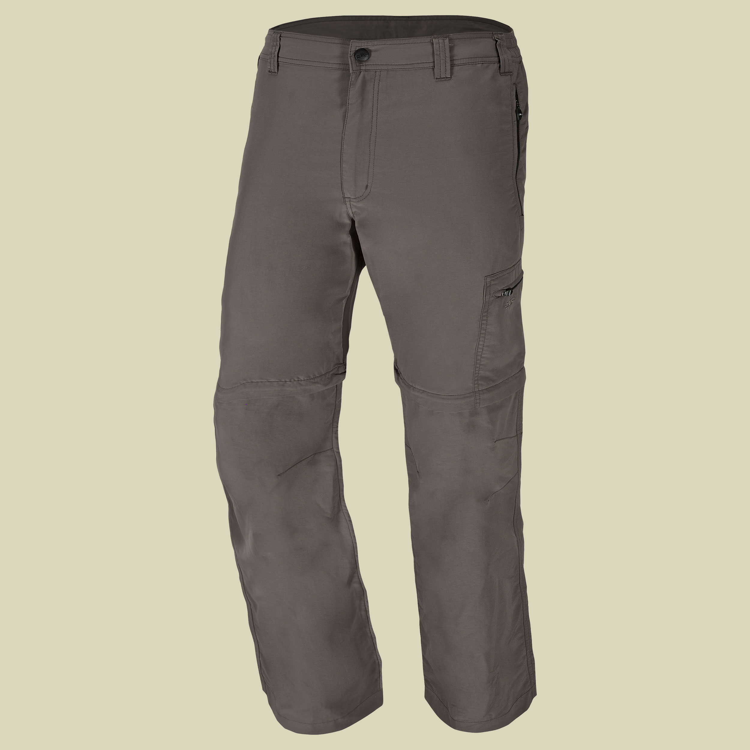 Man Long Pant Zip Off 3T55257 Größe 46 Farbe Q925 arabica-nero